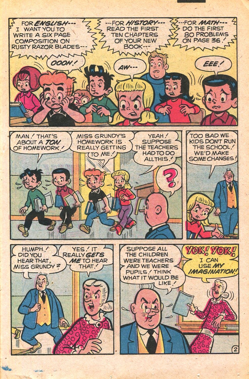 Read online Archie's TV Laugh-Out comic -  Issue #76 - 21