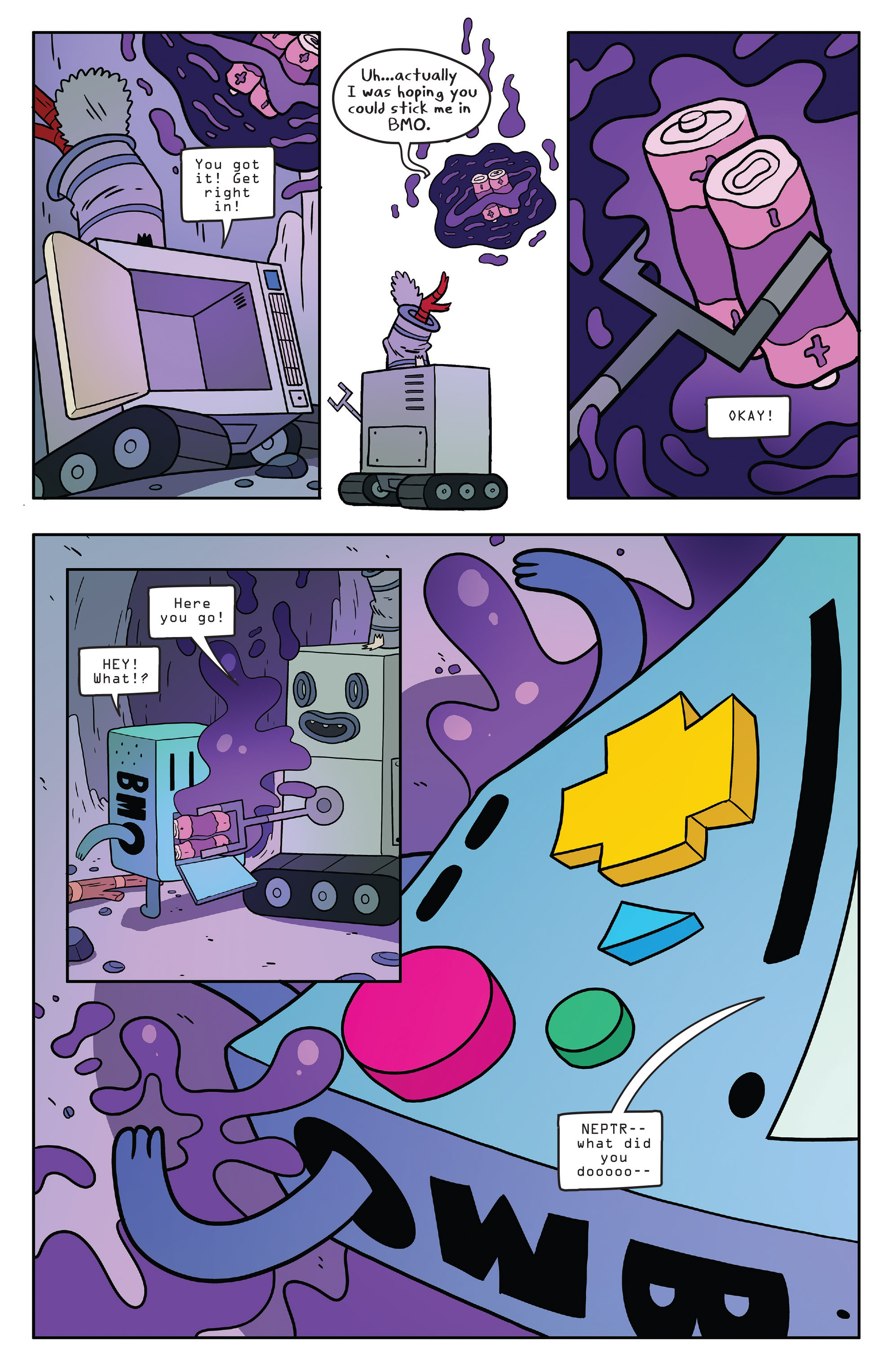 Read online Adventure Time comic -  Issue #56 - 21
