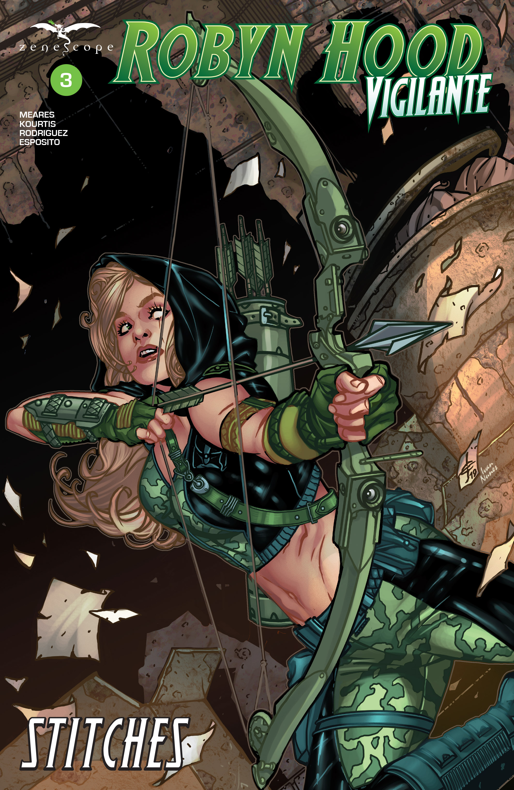 Read online Robyn Hood: Vigilante comic -  Issue #3 - 1