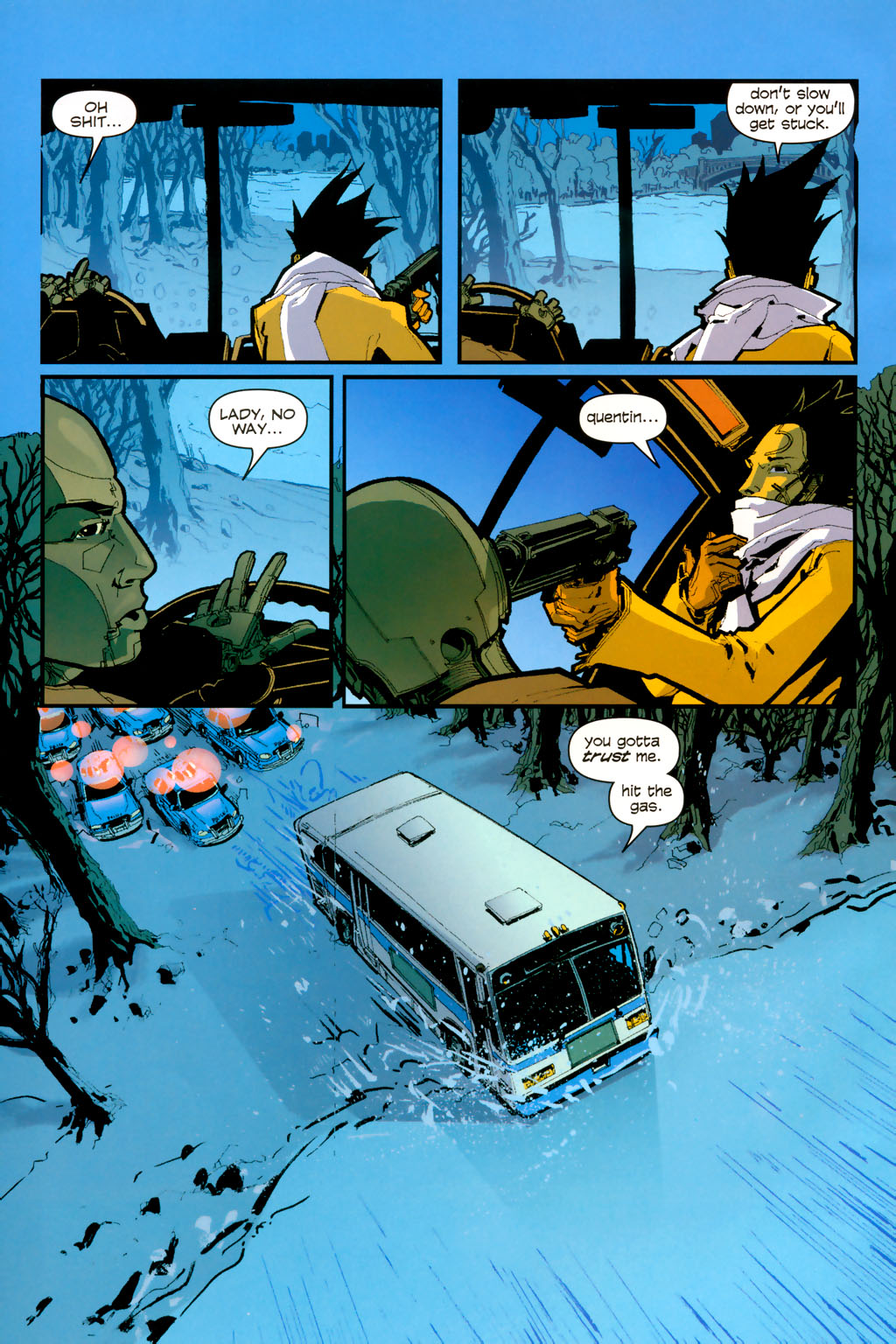 Read online NYC Mech: beta LOVE comic -  Issue #1 - 22