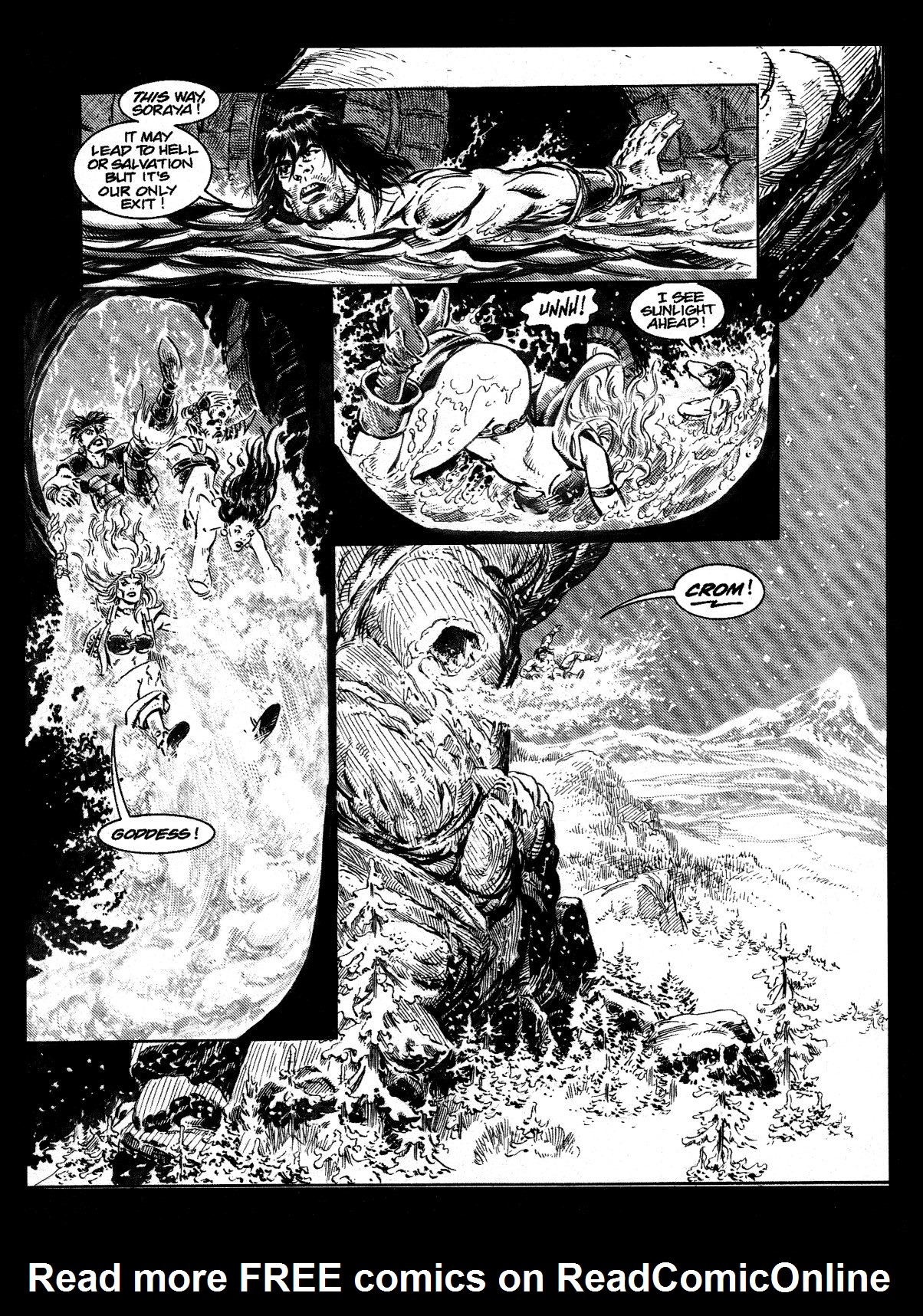 Read online Conan the Savage comic -  Issue #7 - 25