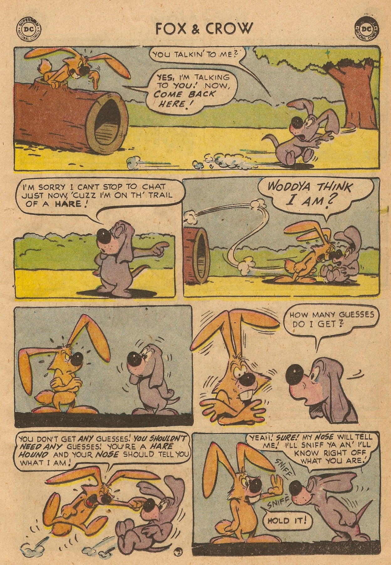 Read online The Fox and the Crow comic -  Issue #20 - 21