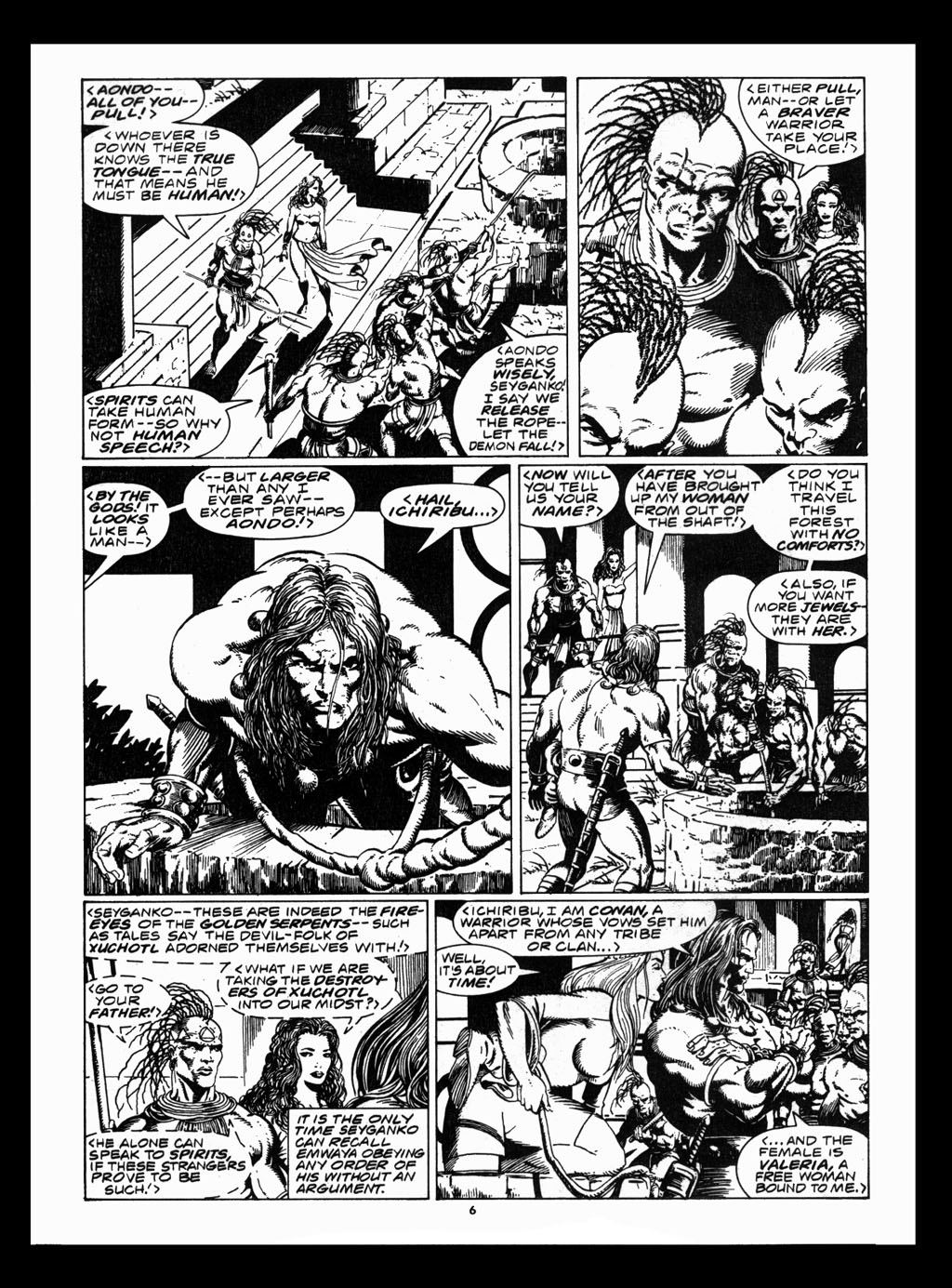 Read online The Savage Sword Of Conan comic -  Issue #212 - 8