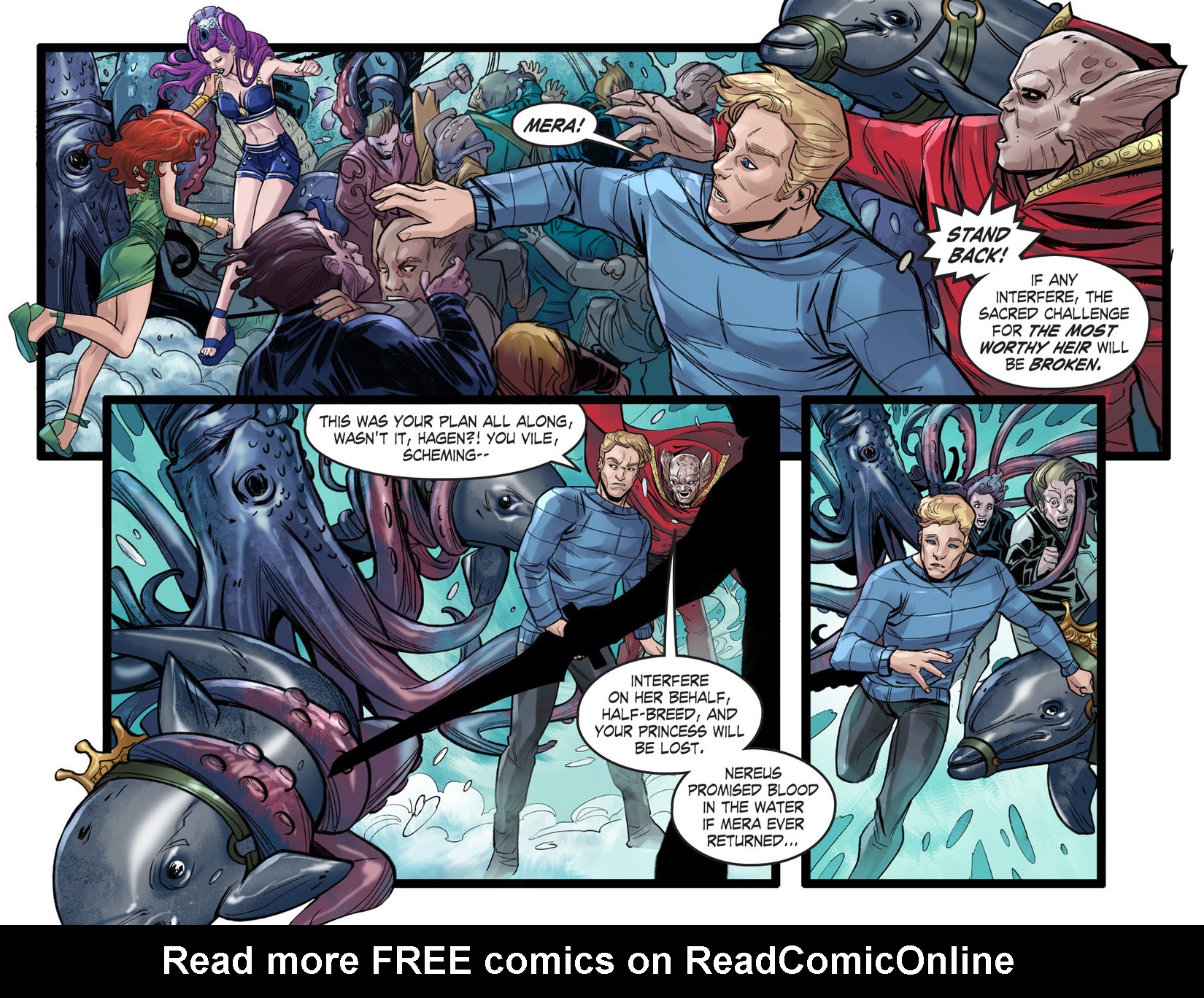 Read online DC Comics: Bombshells comic -  Issue #48 - 15