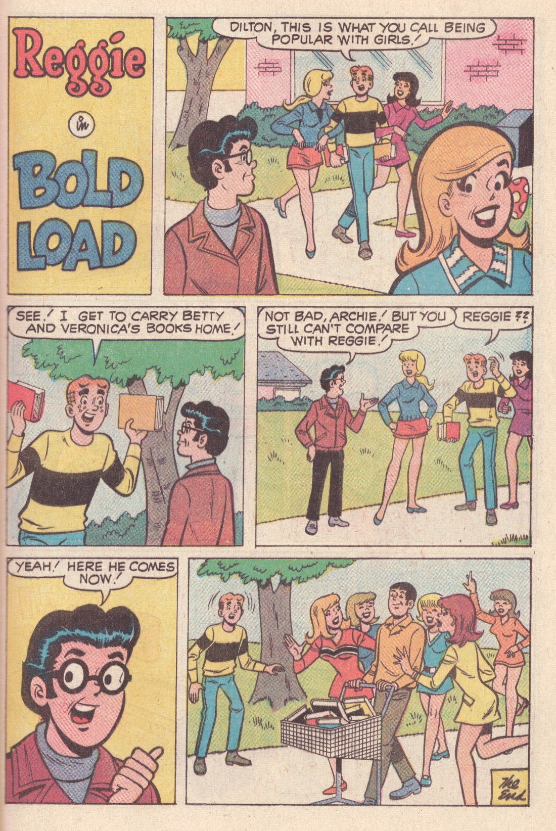 Read online Reggie and Me (1966) comic -  Issue #42 - 21