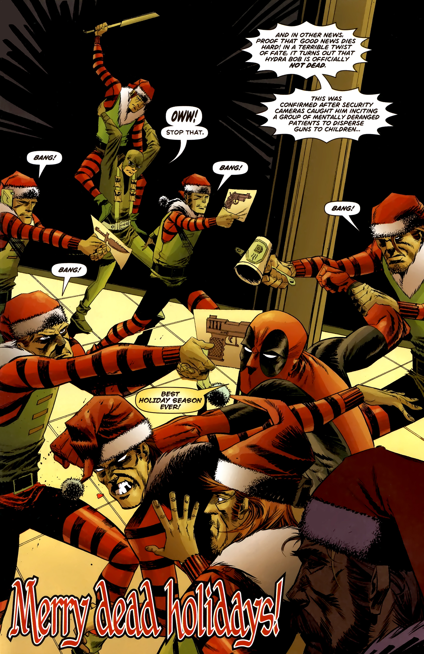 Read online Deadpool MAX X-Mas Special comic -  Issue # Full - 32
