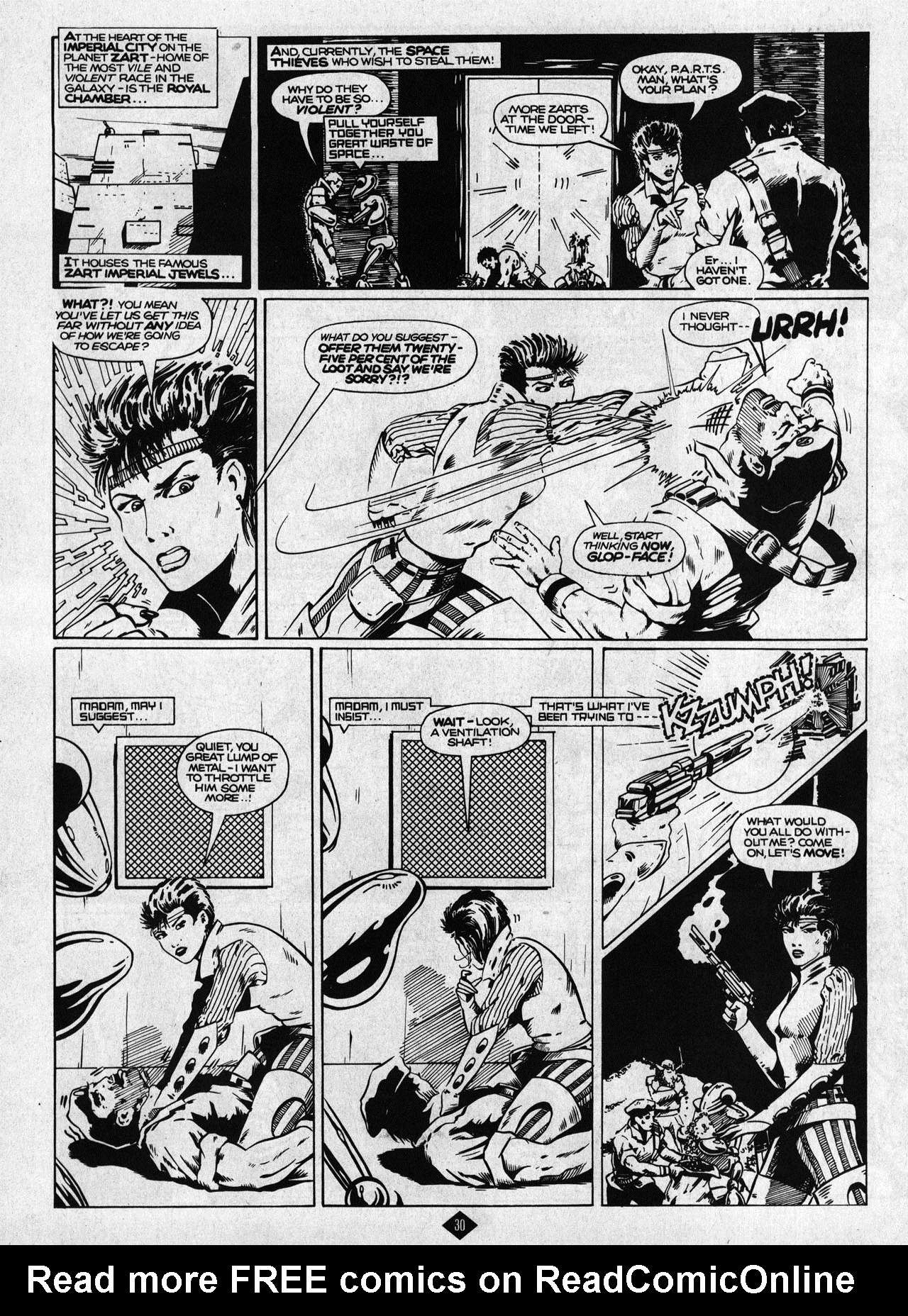 Read online Captain Britain (1985) comic -  Issue #7 - 30