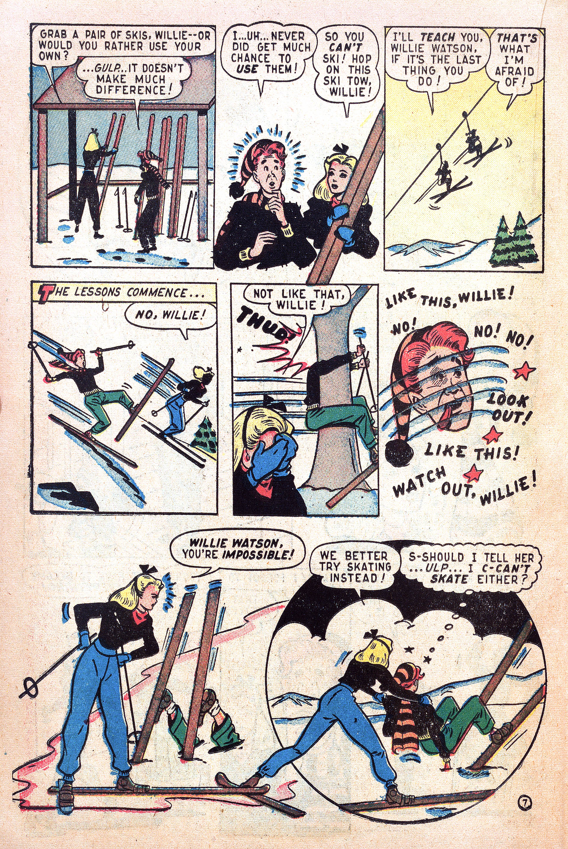 Read online Willie Comics (1946) comic -  Issue #9 - 24