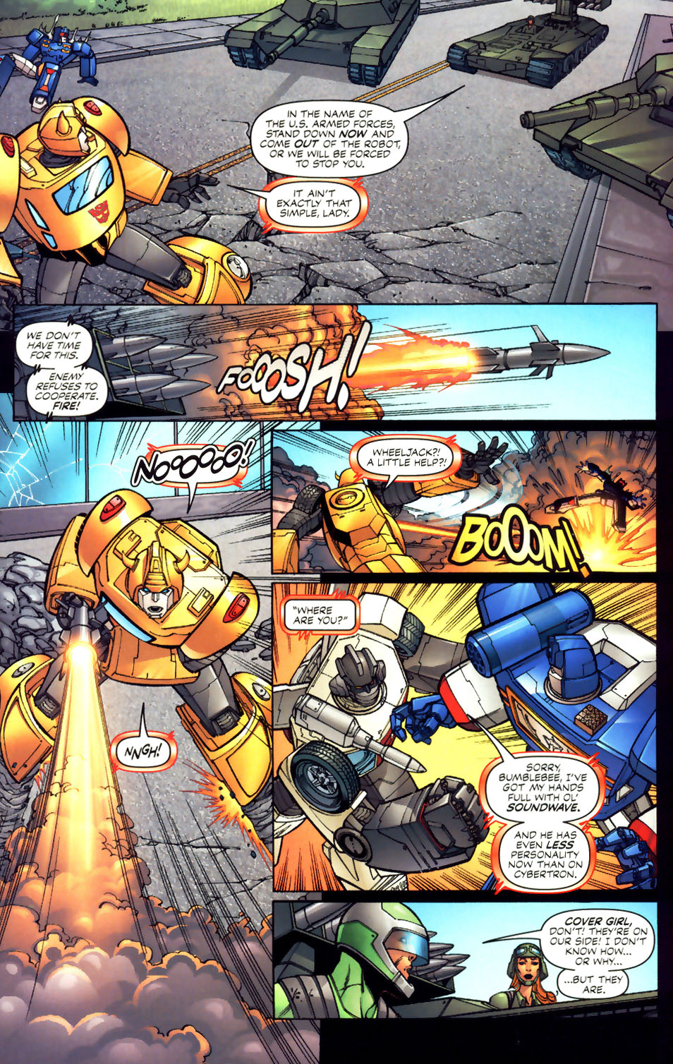 Read online G.I. Joe vs. The Transformers comic -  Issue #3 - 16