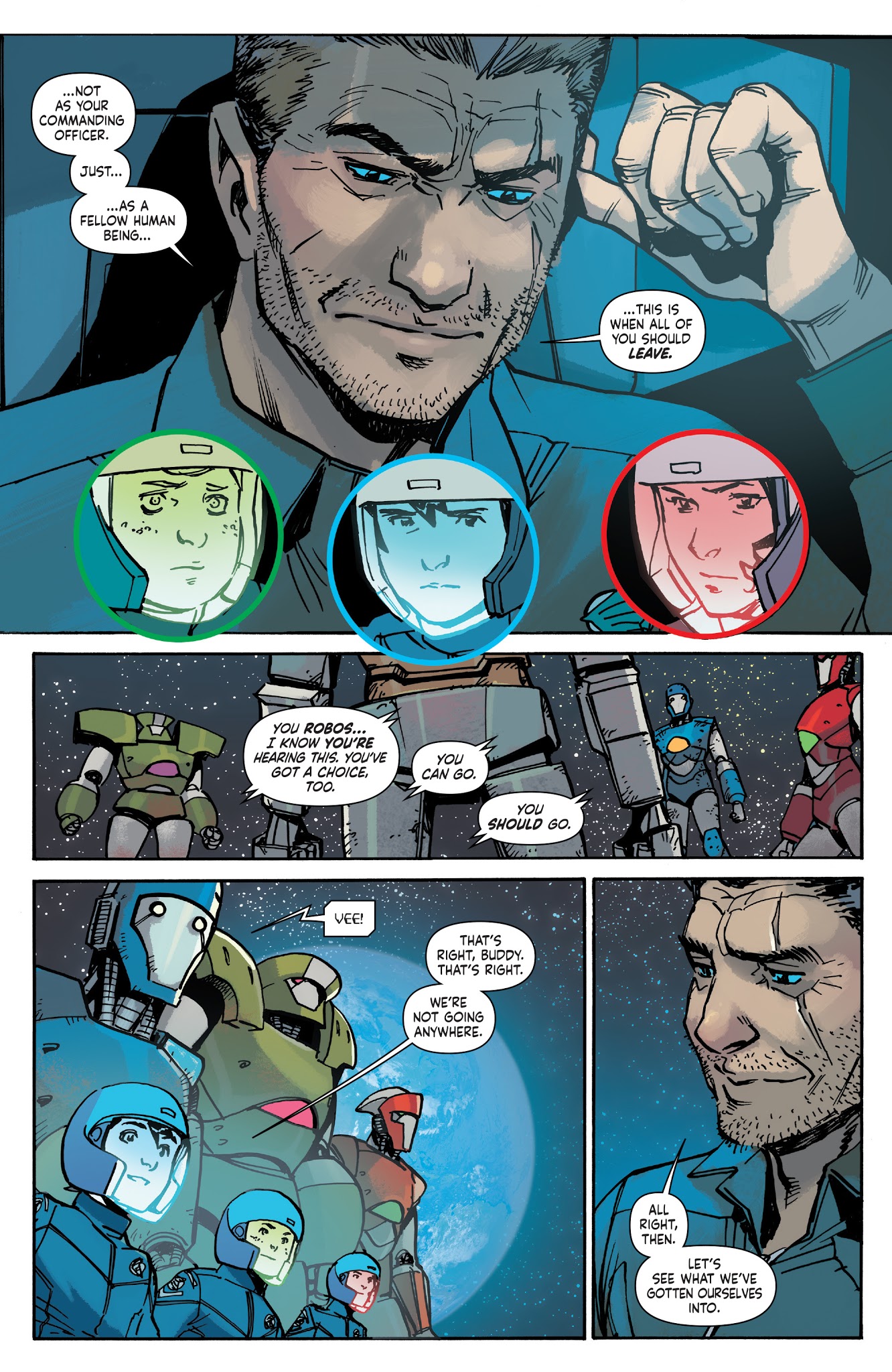 Read online Mech Cadet Yu comic -  Issue #8 - 12