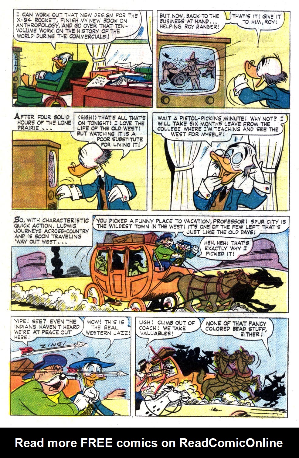 Read online Walt Disney's Ludwig Von Drake comic -  Issue #4 - 4
