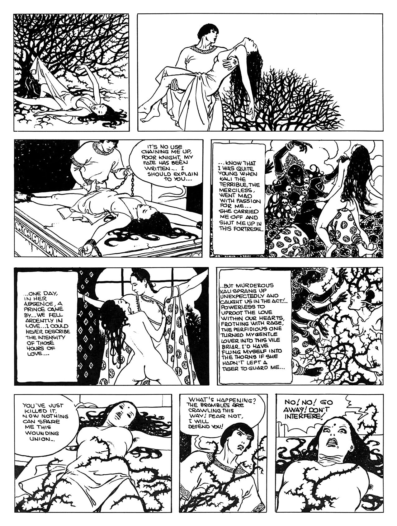 Read online Perchance to dream - The Indian adventures of Giuseppe Bergman comic -  Issue # TPB - 79
