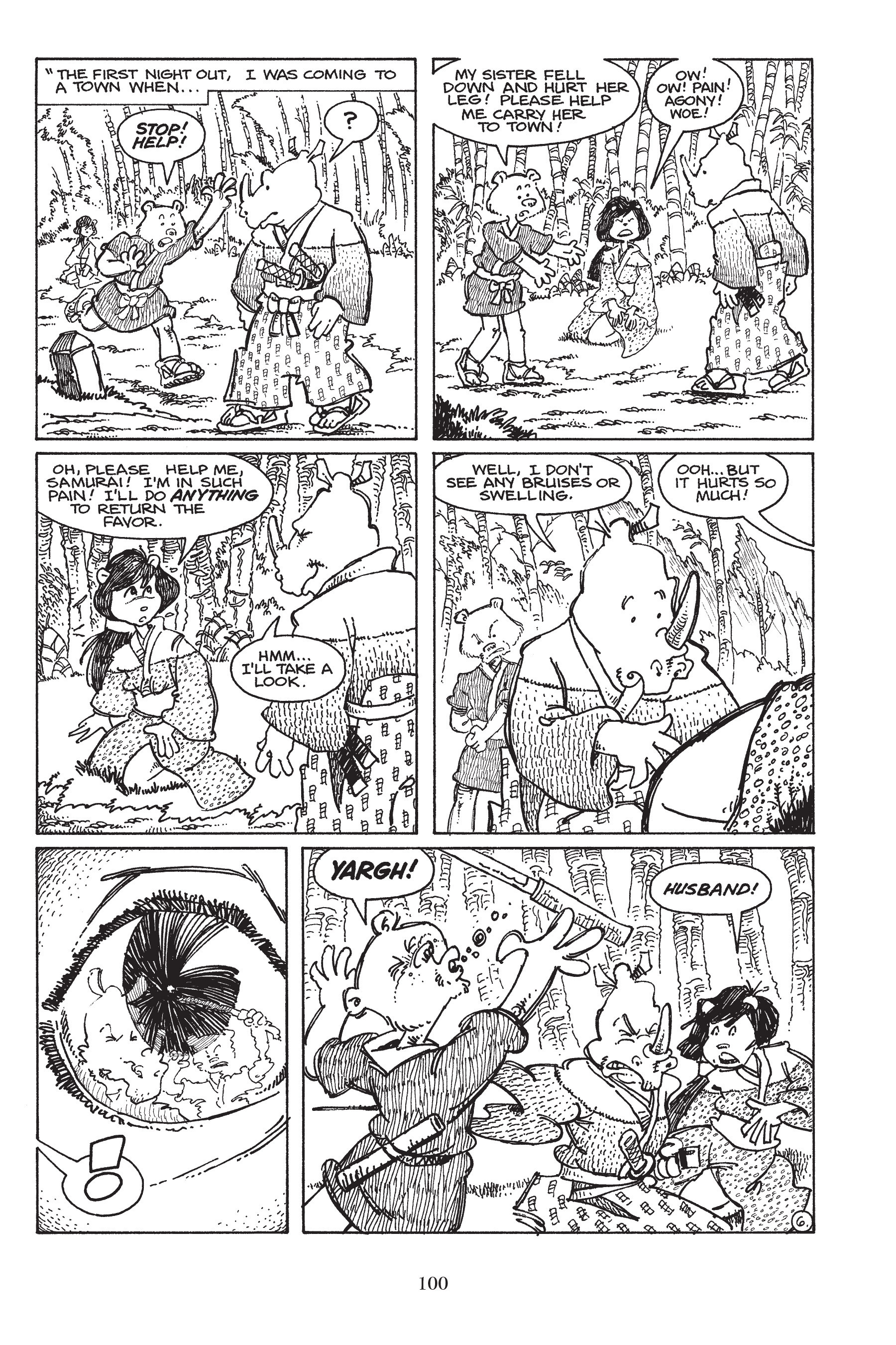 Read online Usagi Yojimbo (1987) comic -  Issue # _TPB 7 - 93