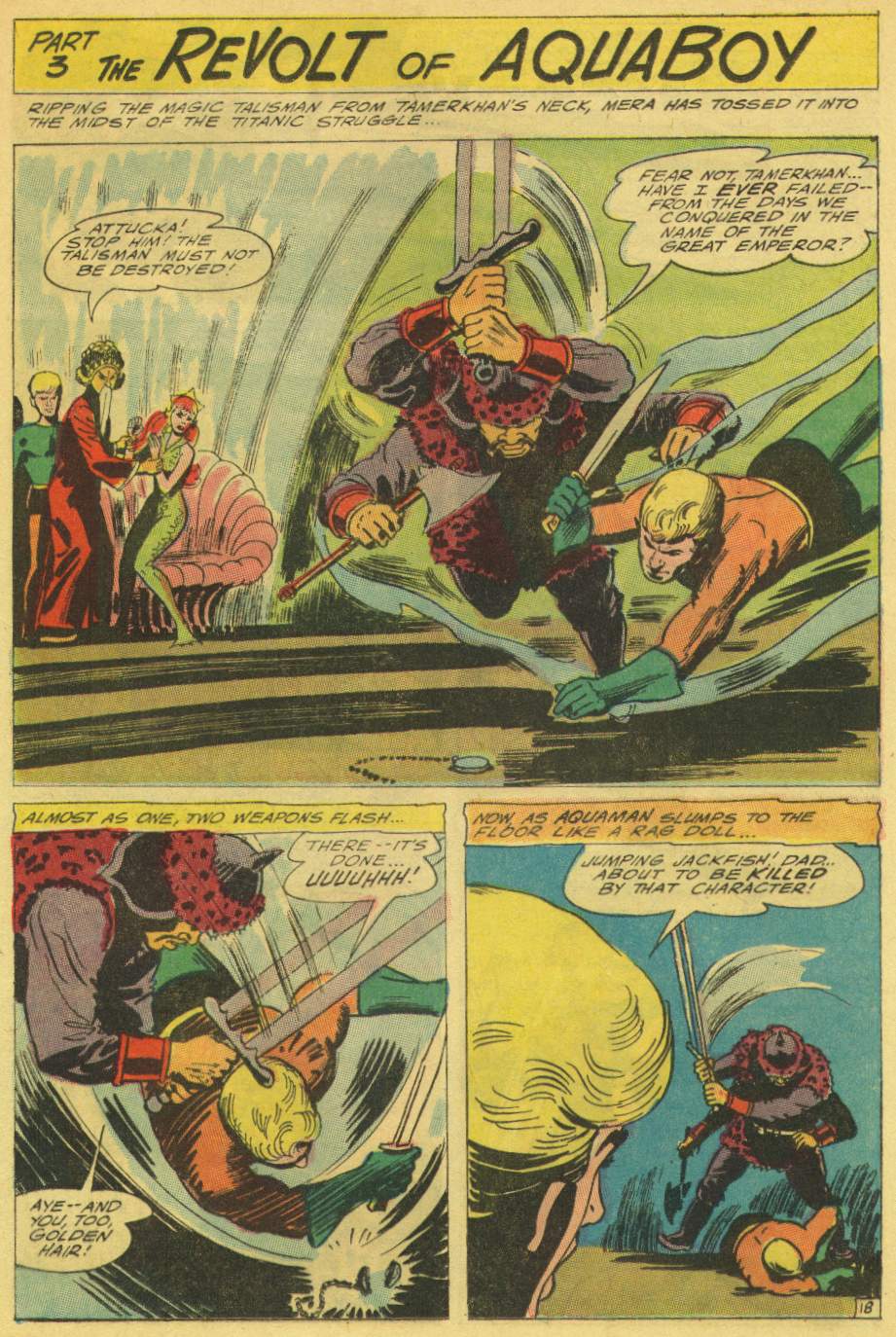 Read online Aquaman (1962) comic -  Issue #25 - 25