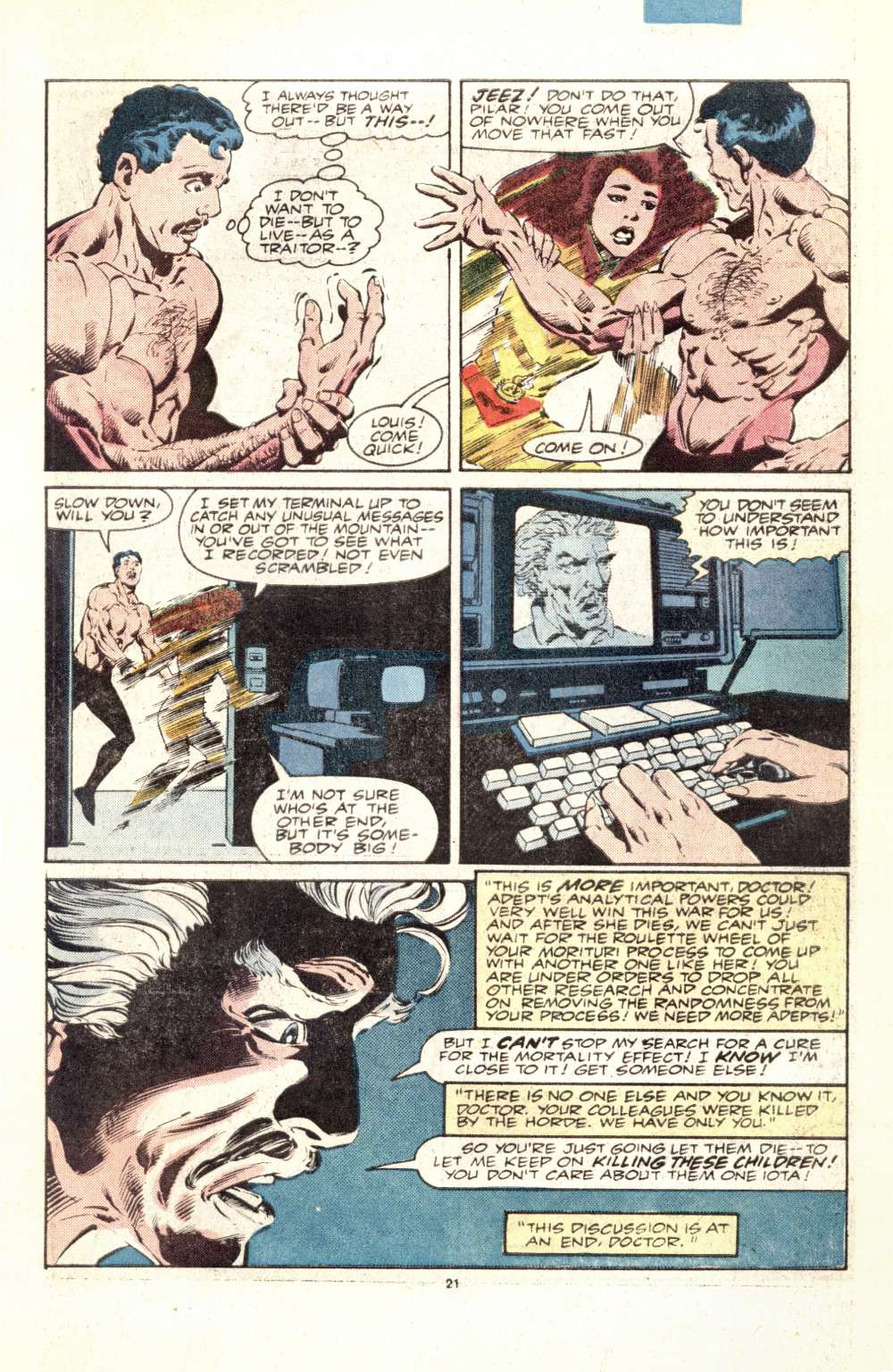 Read online Strikeforce: Morituri comic -  Issue #9 - 22