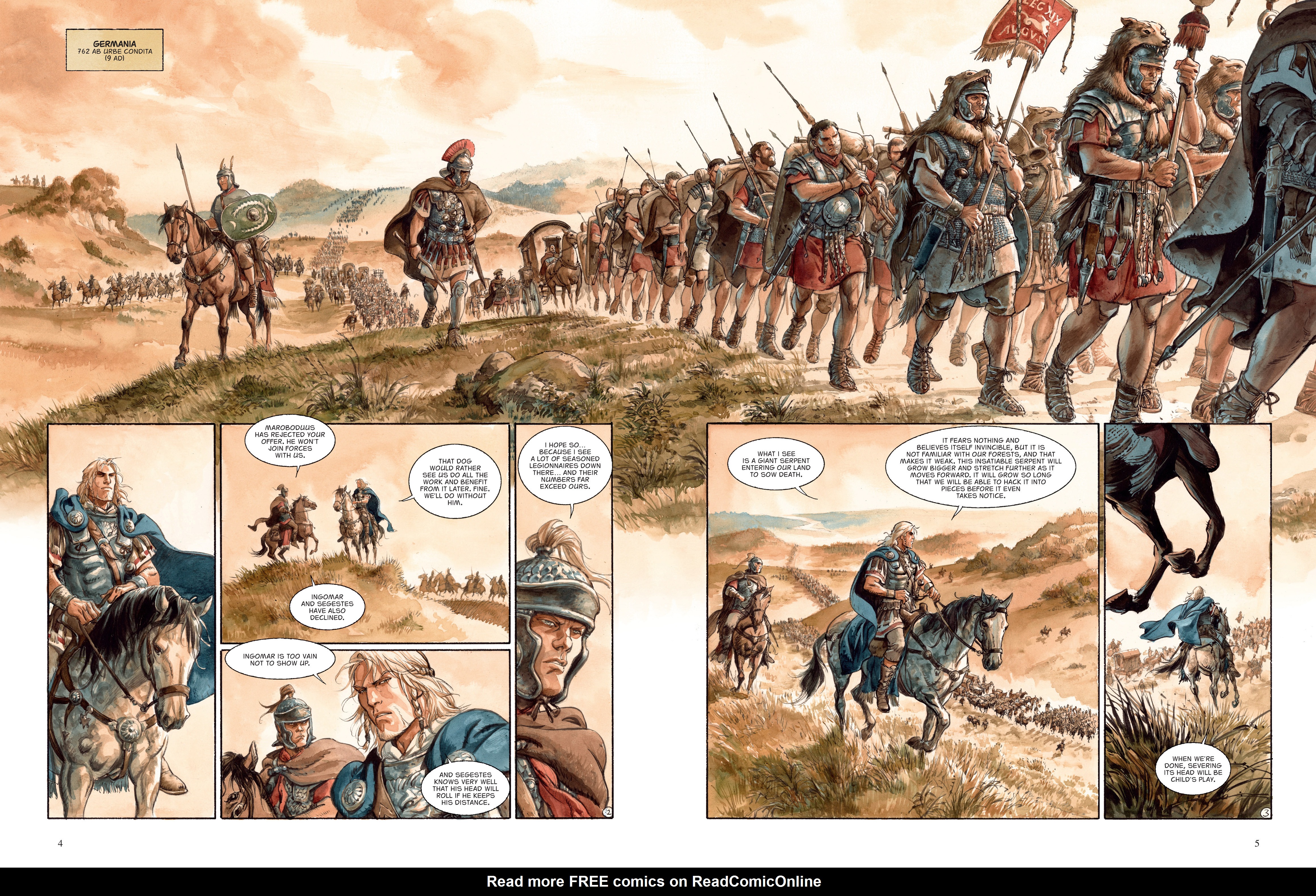 Read online The Eagles of Rome comic -  Issue # TPB 5 - 6