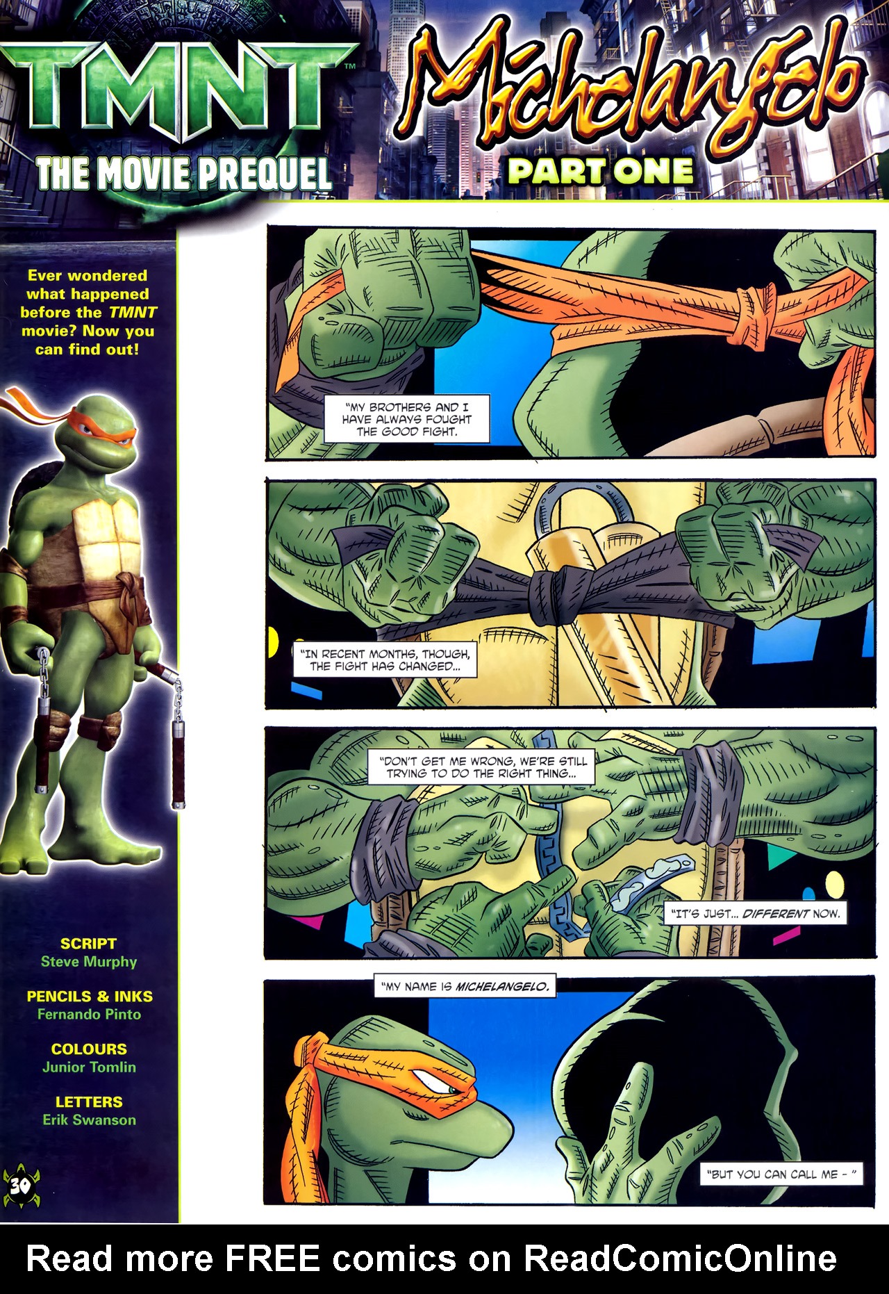 Read online Teenage Mutant Ninja Turtles Comic comic -  Issue #4 - 24
