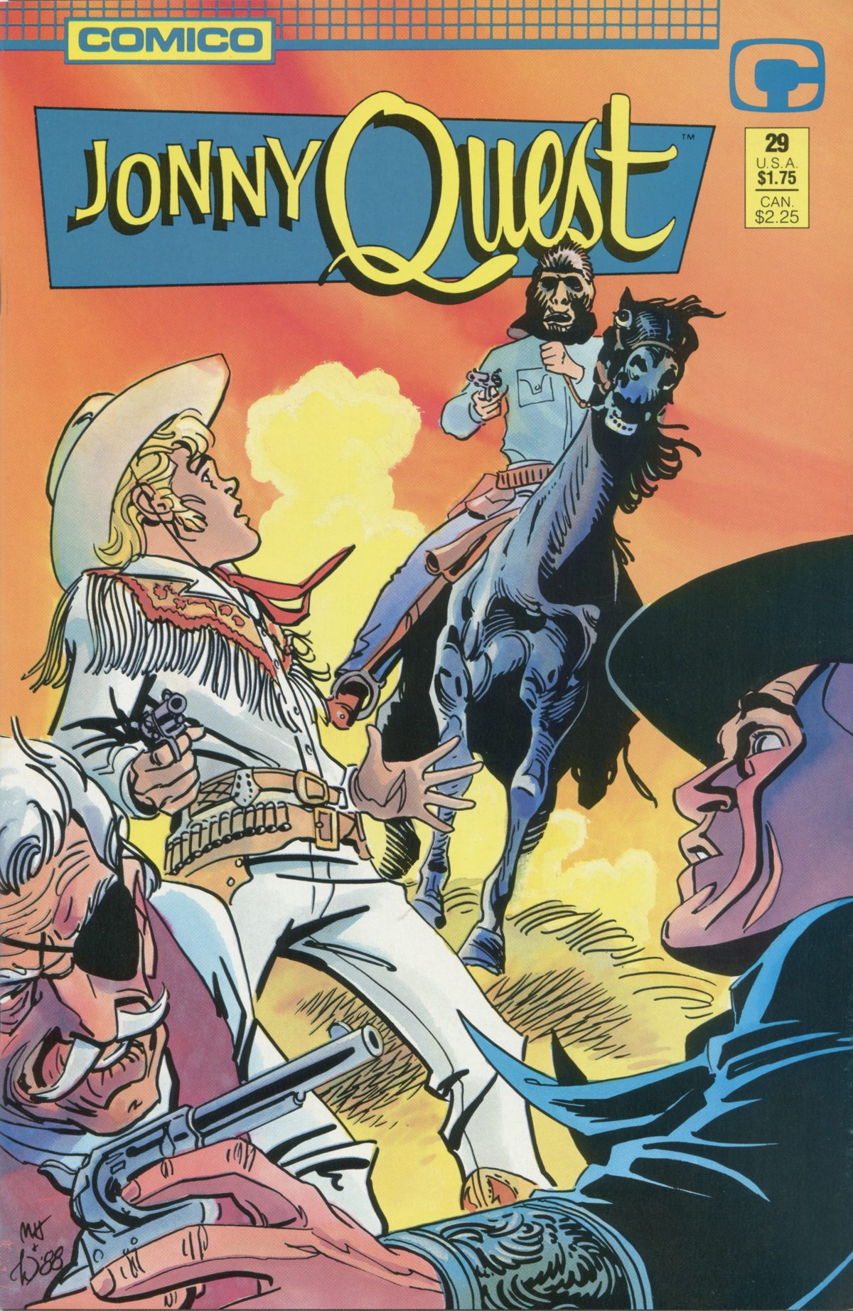 Read online Jonny Quest comic -  Issue #29 - 1