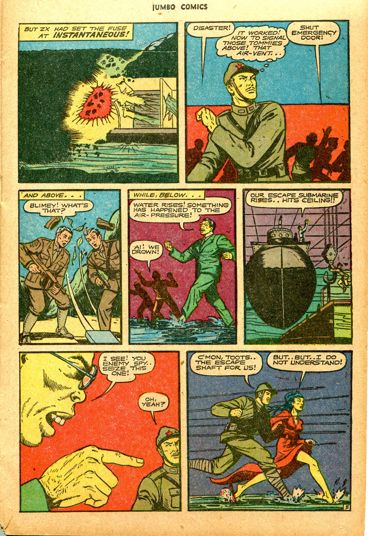 Read online Jumbo Comics comic -  Issue #84 - 19