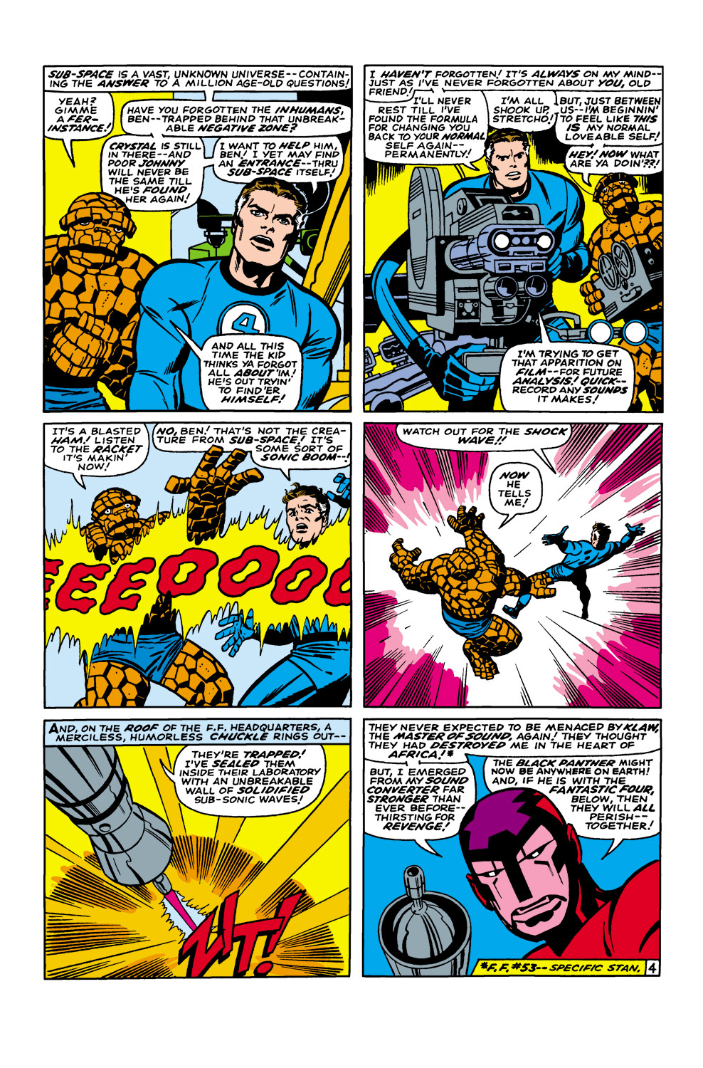 Read online Fantastic Four (1961) comic -  Issue #56 - 5