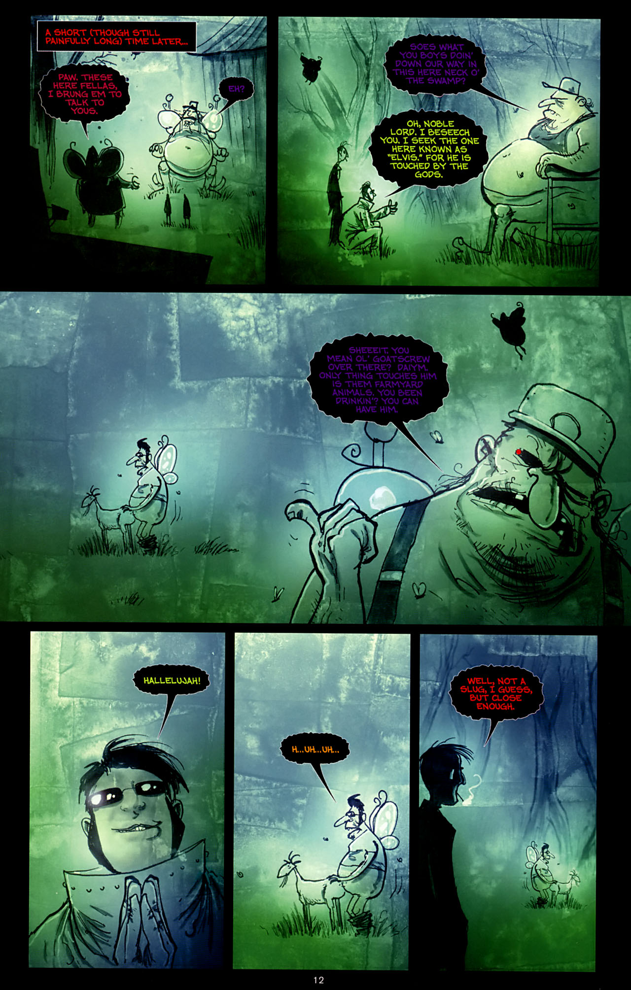 Read online Wormwood: Gentleman Corpse comic -  Issue #12 - 14