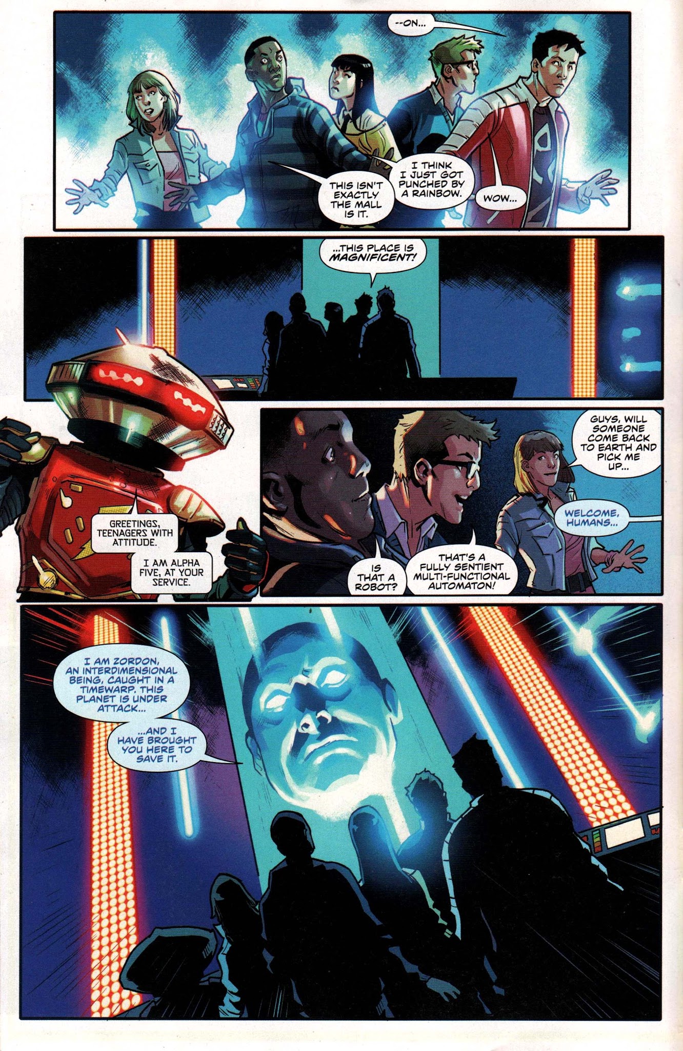 Read online Free Comic Book Day 2018 comic -  Issue # Mighty Morphin Power Rangers - 10