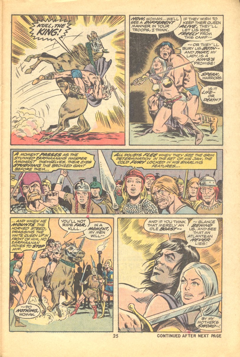 Read online Kull, the Conqueror (1971) comic -  Issue #10 - 18