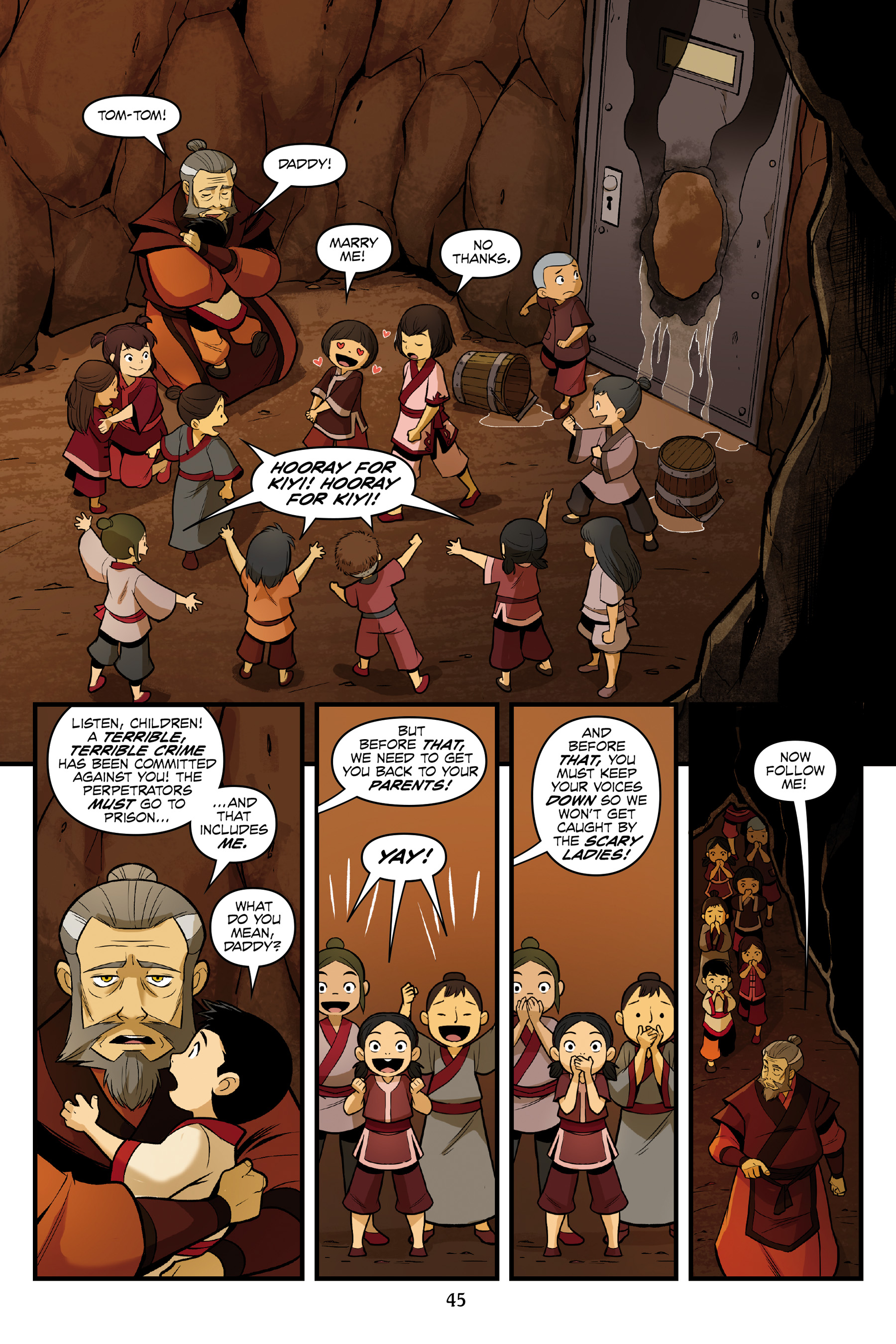 Read online Nickelodeon Avatar: The Last Airbender - Smoke and Shadow comic -  Issue # Part 3 - 46