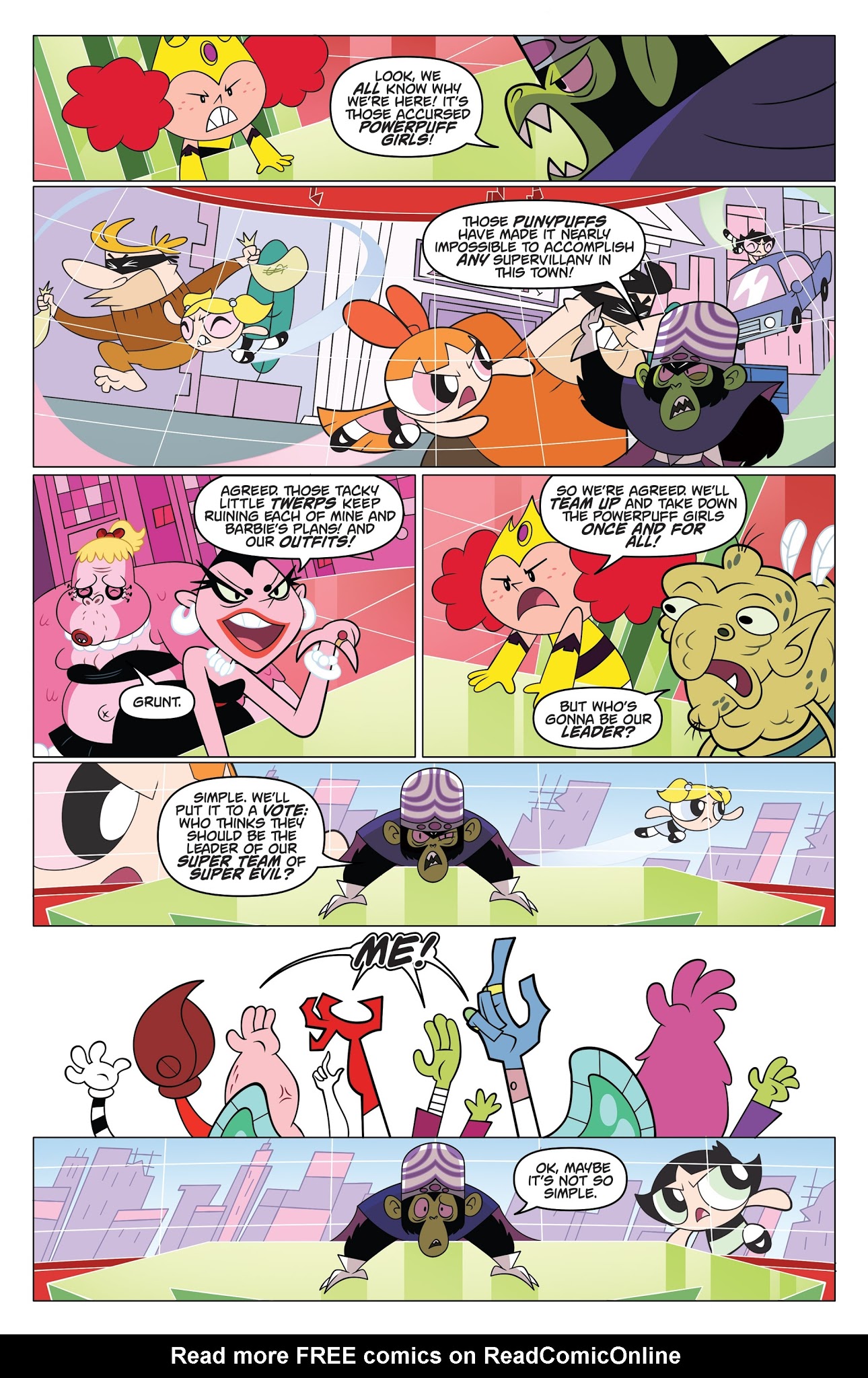 Read online The Powerpuff Girls: Bureau of Bad comic -  Issue #1 - 6