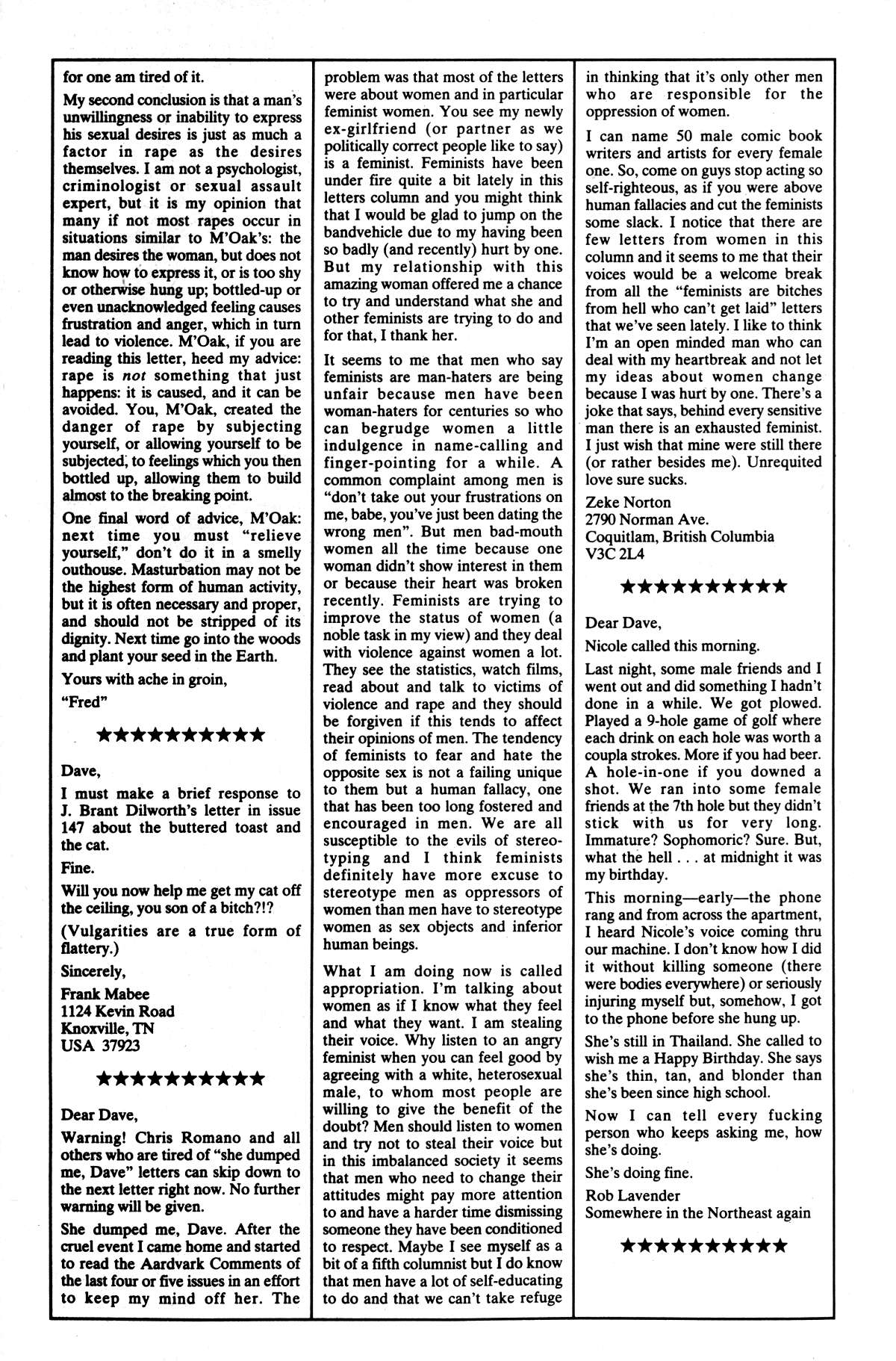 Read online Cerebus comic -  Issue #151 - 30