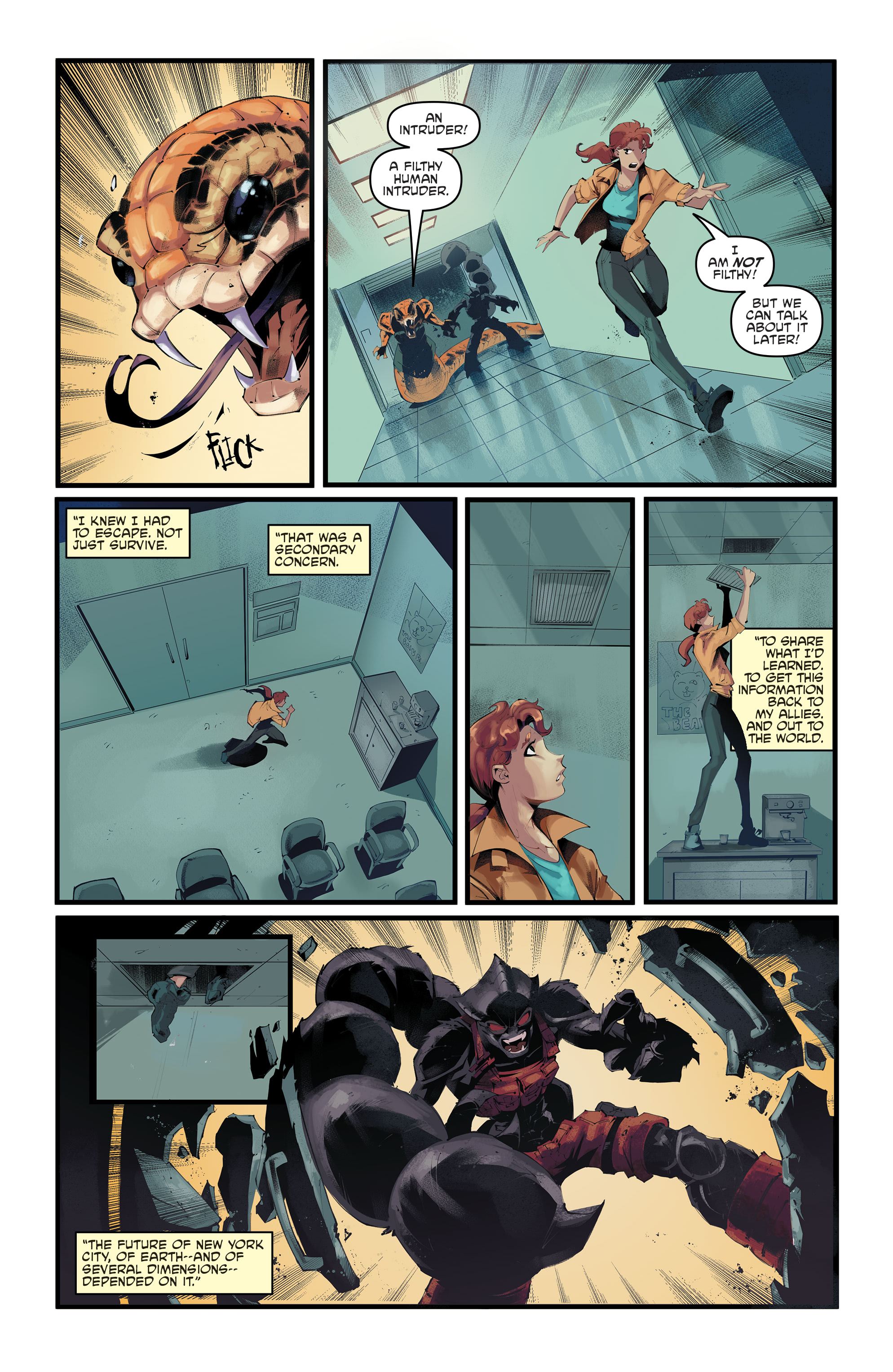 Read online Teenage Mutant Ninja Turtles: The Armageddon Game - The Alliance comic -  Issue #5 - 5