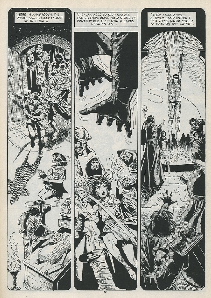 Read online The Savage Sword Of Conan comic -  Issue #188 - 15