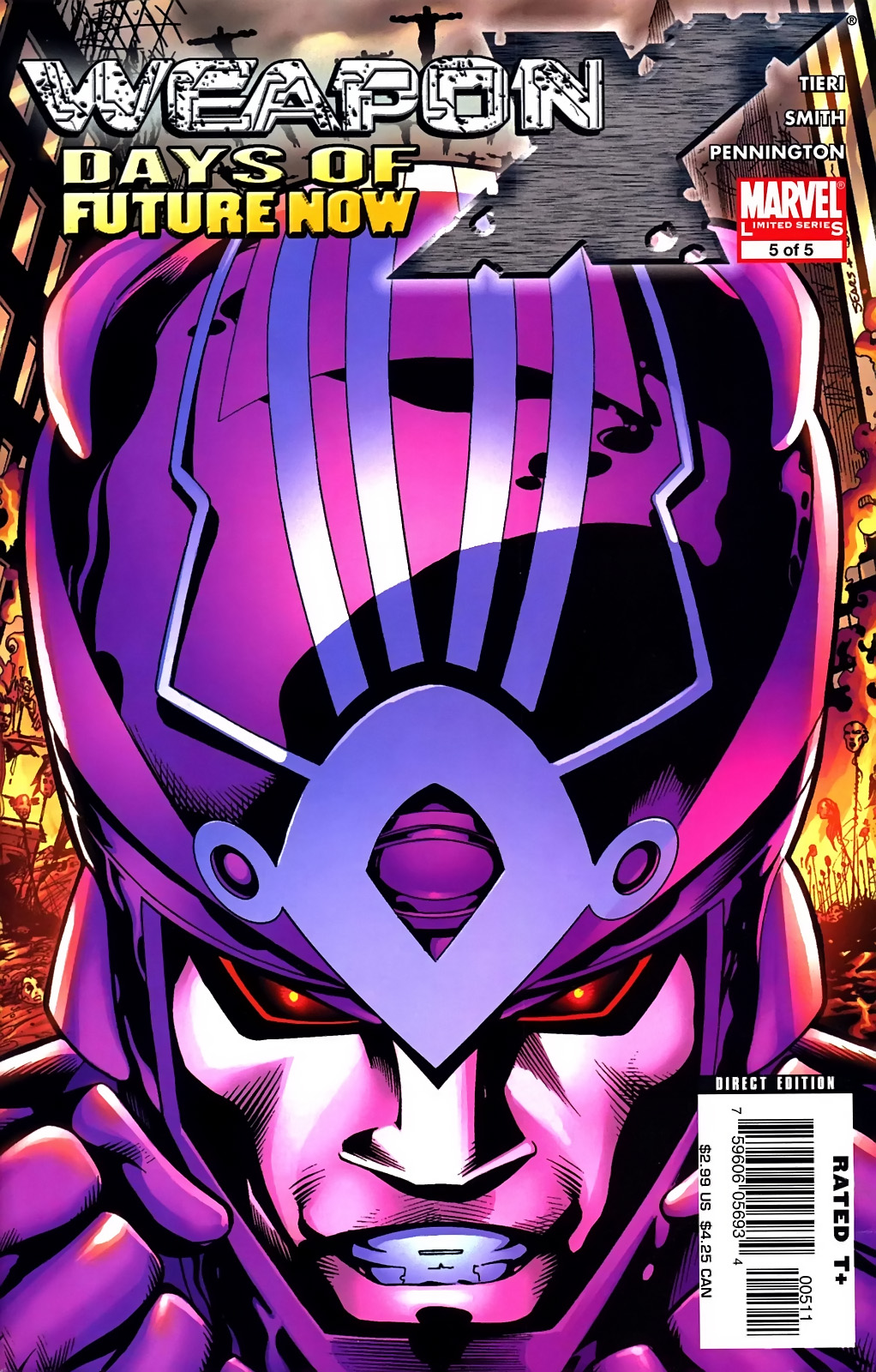 Read online Weapon X: Days of Future Now comic -  Issue #5 - 1