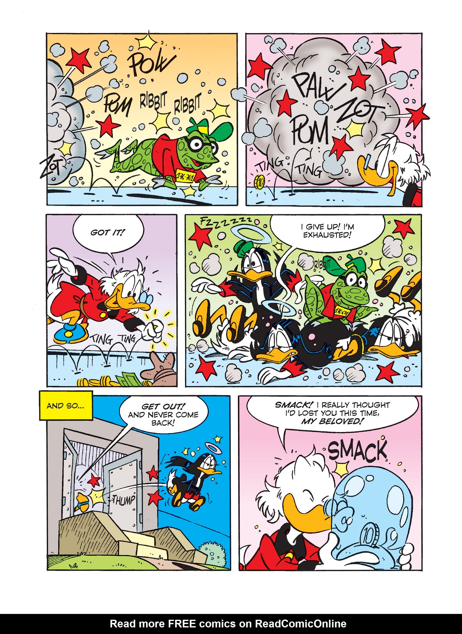 Read online Scrooge McDuck and the Very Special Halloween comic -  Issue # Full - 16