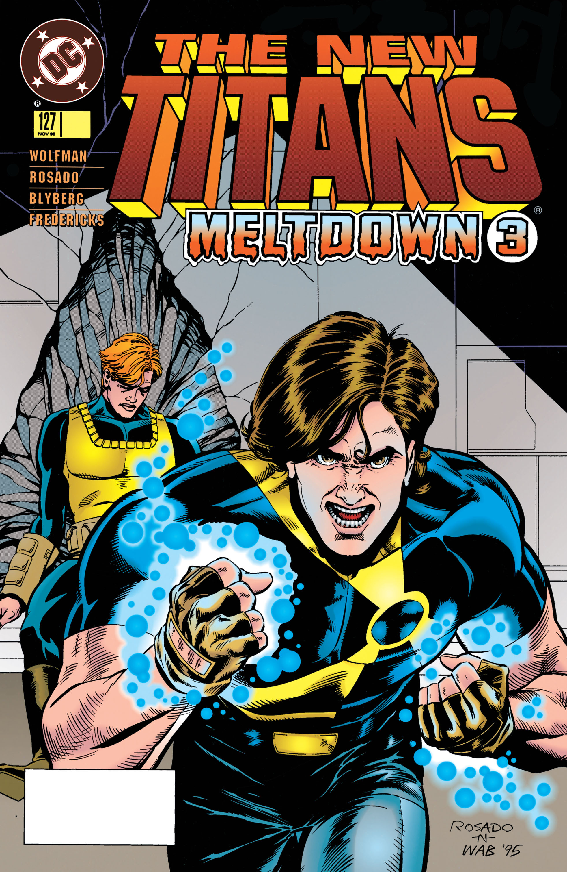 Read online The New Titans (1988) comic -  Issue #127 - 1