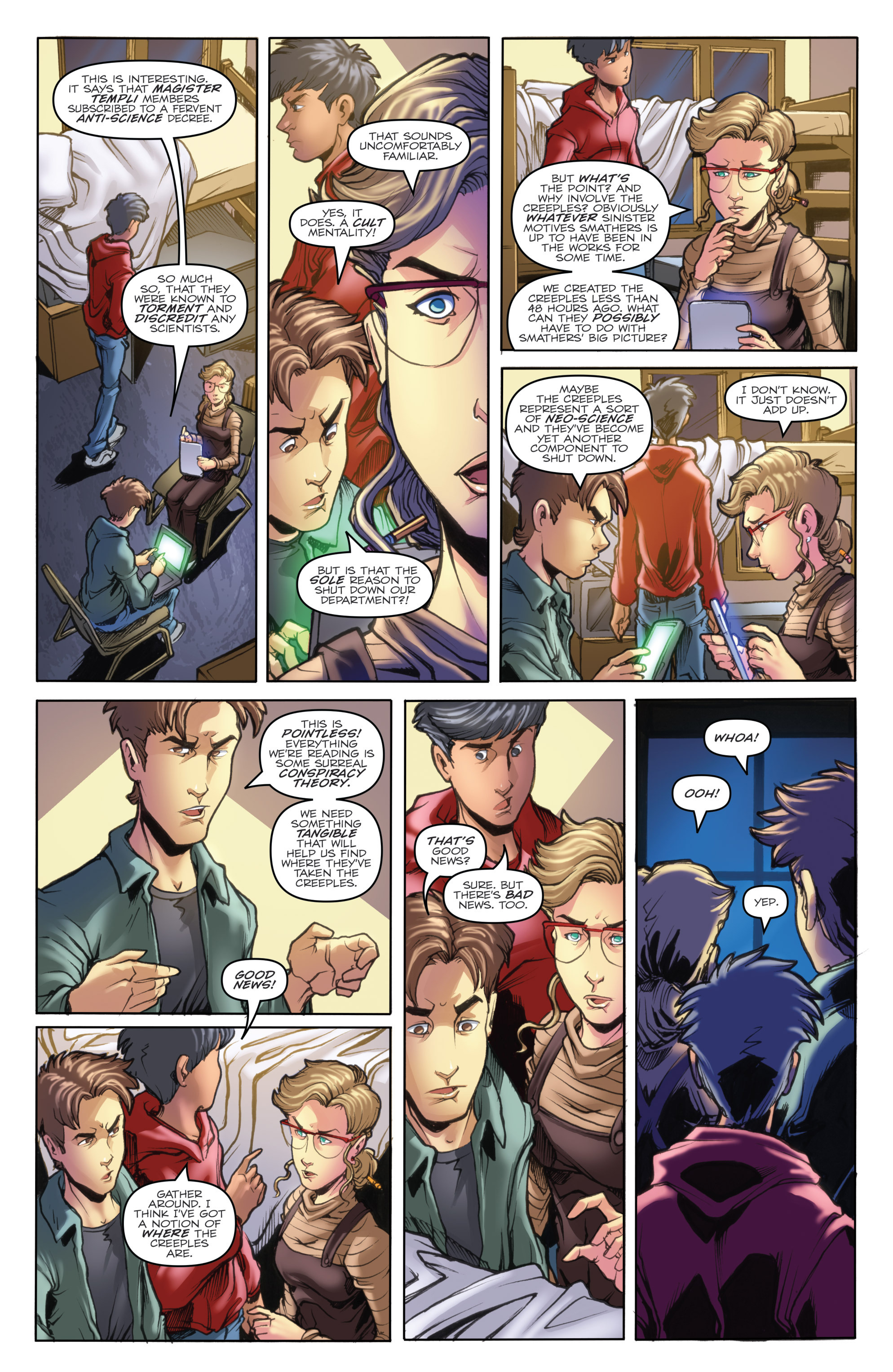 Read online Creeple Peeple comic -  Issue #3 - 12