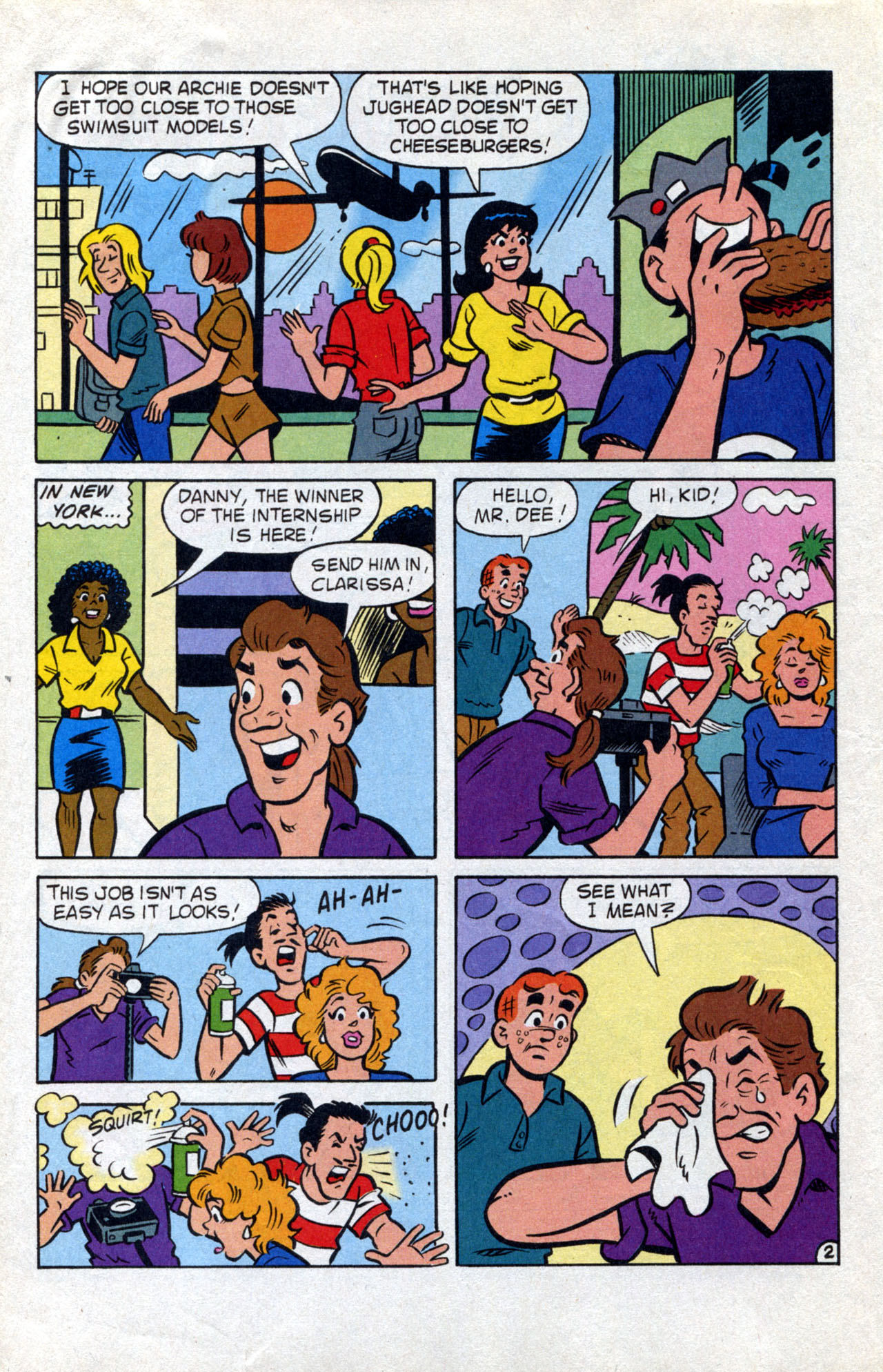 Read online Archie's Vacation Special comic -  Issue #4 - 4