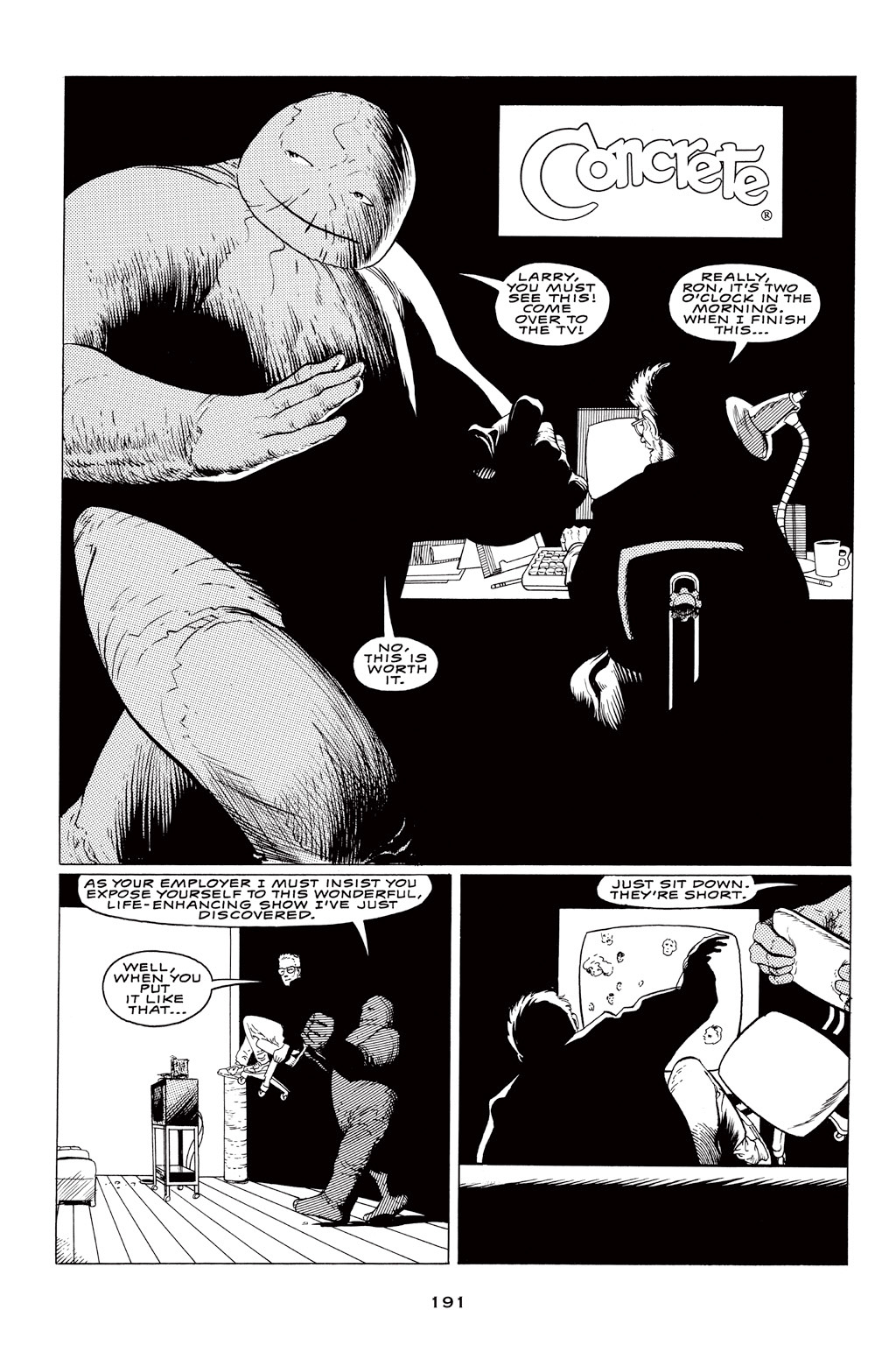 Read online Concrete (2005) comic -  Issue # TPB 5 - 186