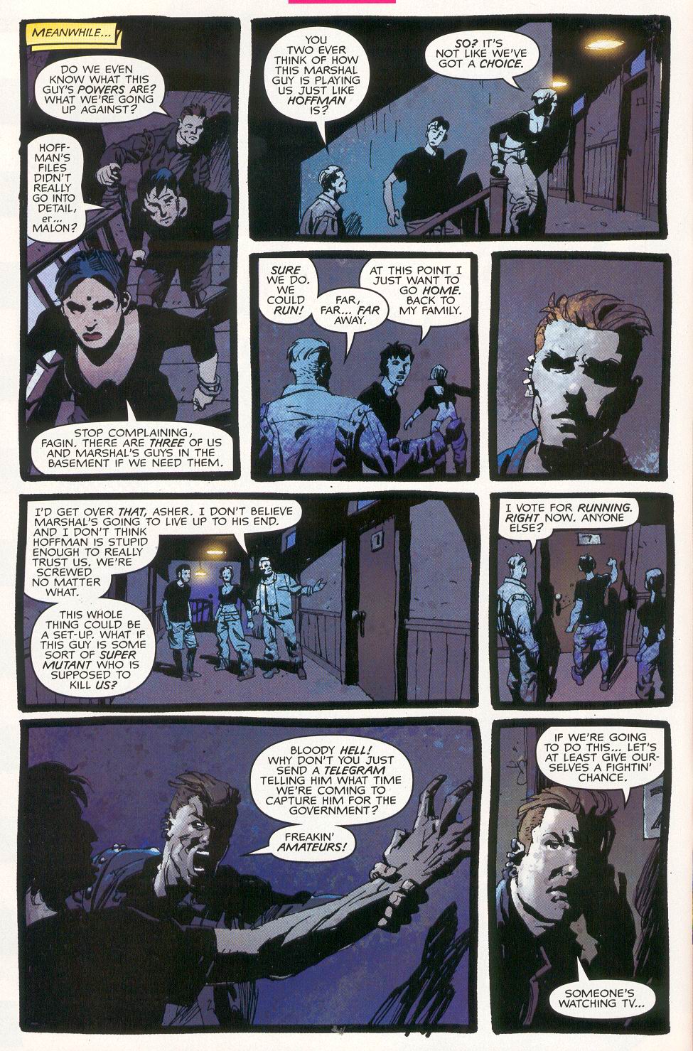 Read online The Brotherhood comic -  Issue #8 - 15