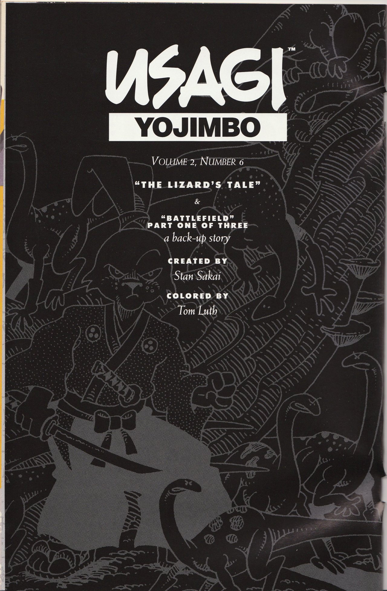 Read online Usagi Yojimbo (1993) comic -  Issue #6 - 2