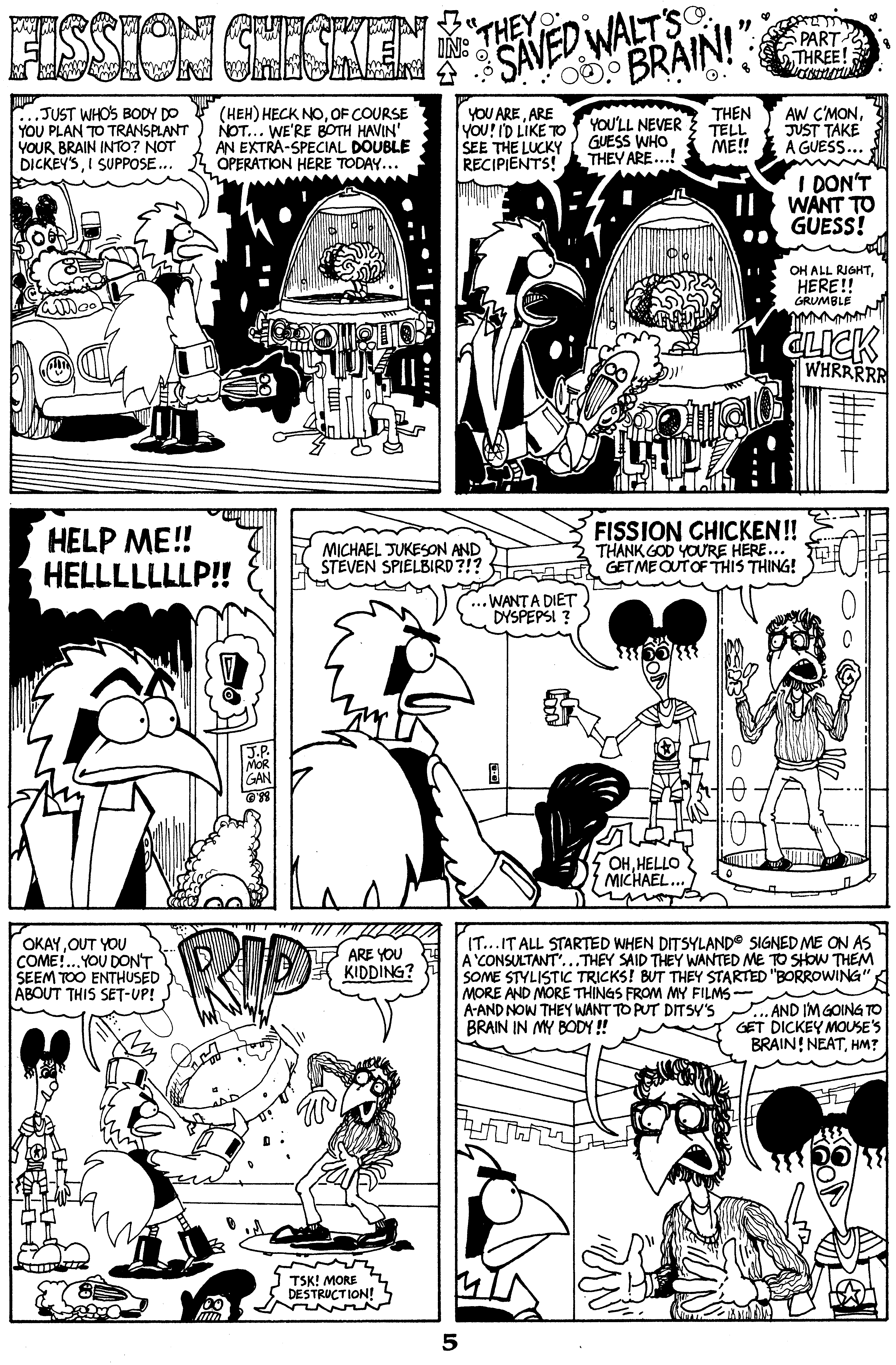 Read online Critters comic -  Issue #30 - 7
