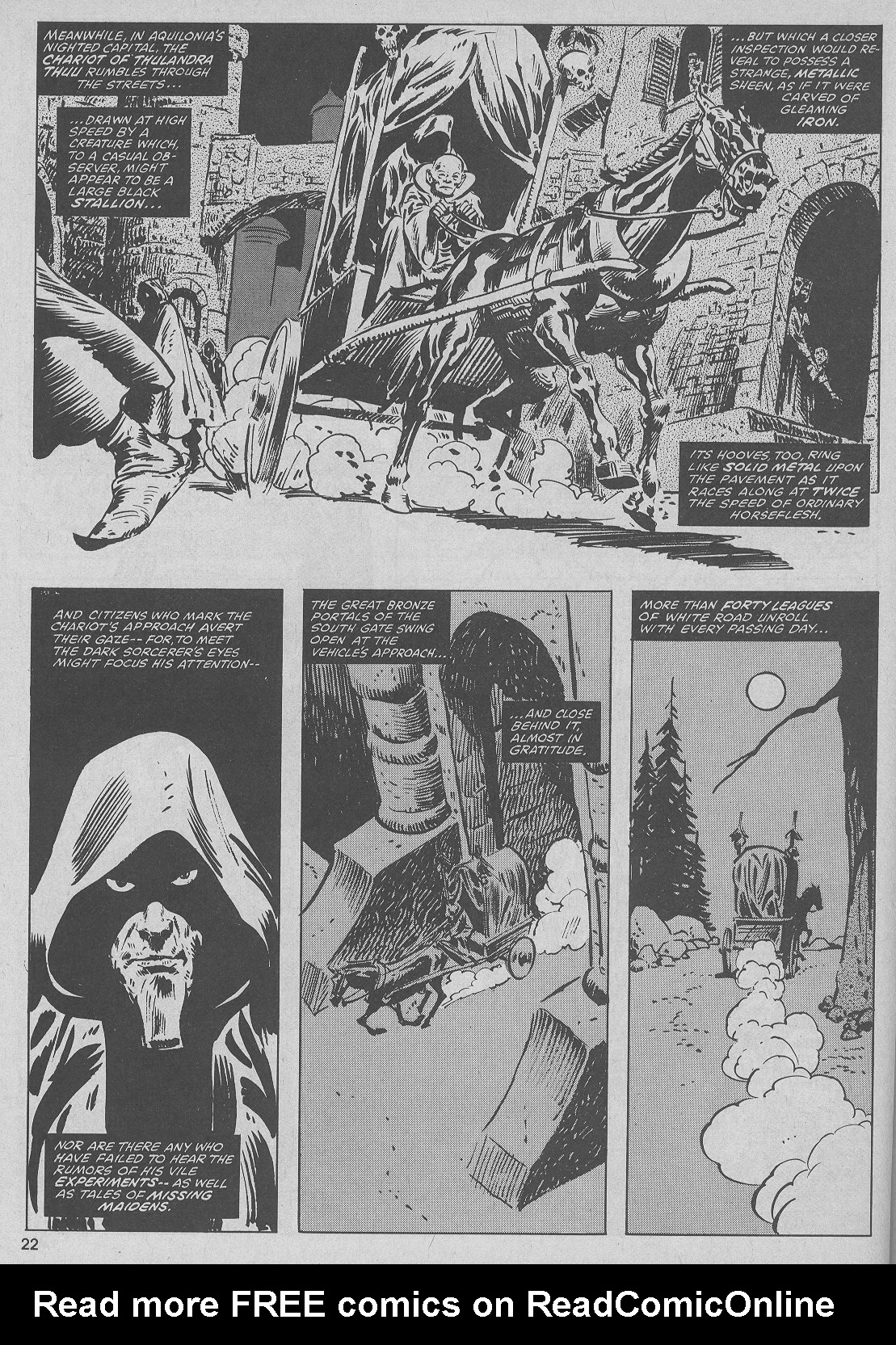 Read online The Savage Sword Of Conan comic -  Issue #51 - 22