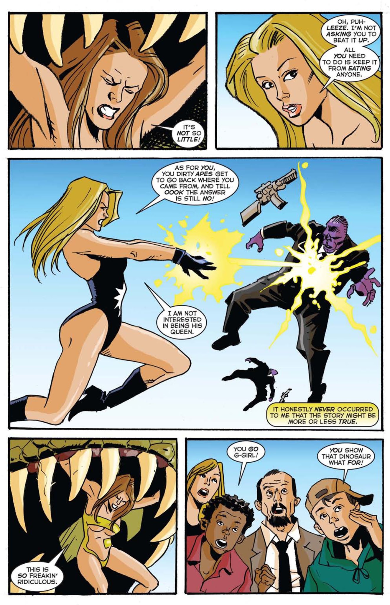 Read online The Sensational G-Girl comic -  Issue #2 - 4