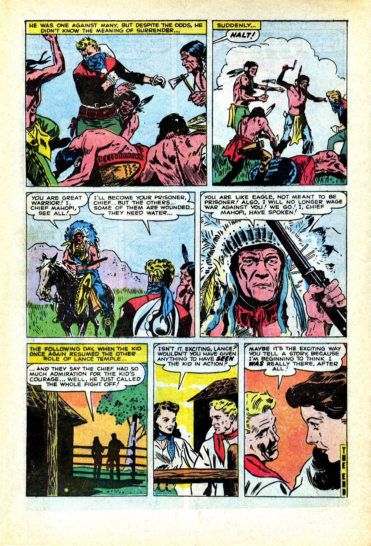 Read online The Outlaw Kid (1970) comic -  Issue #6 - 8