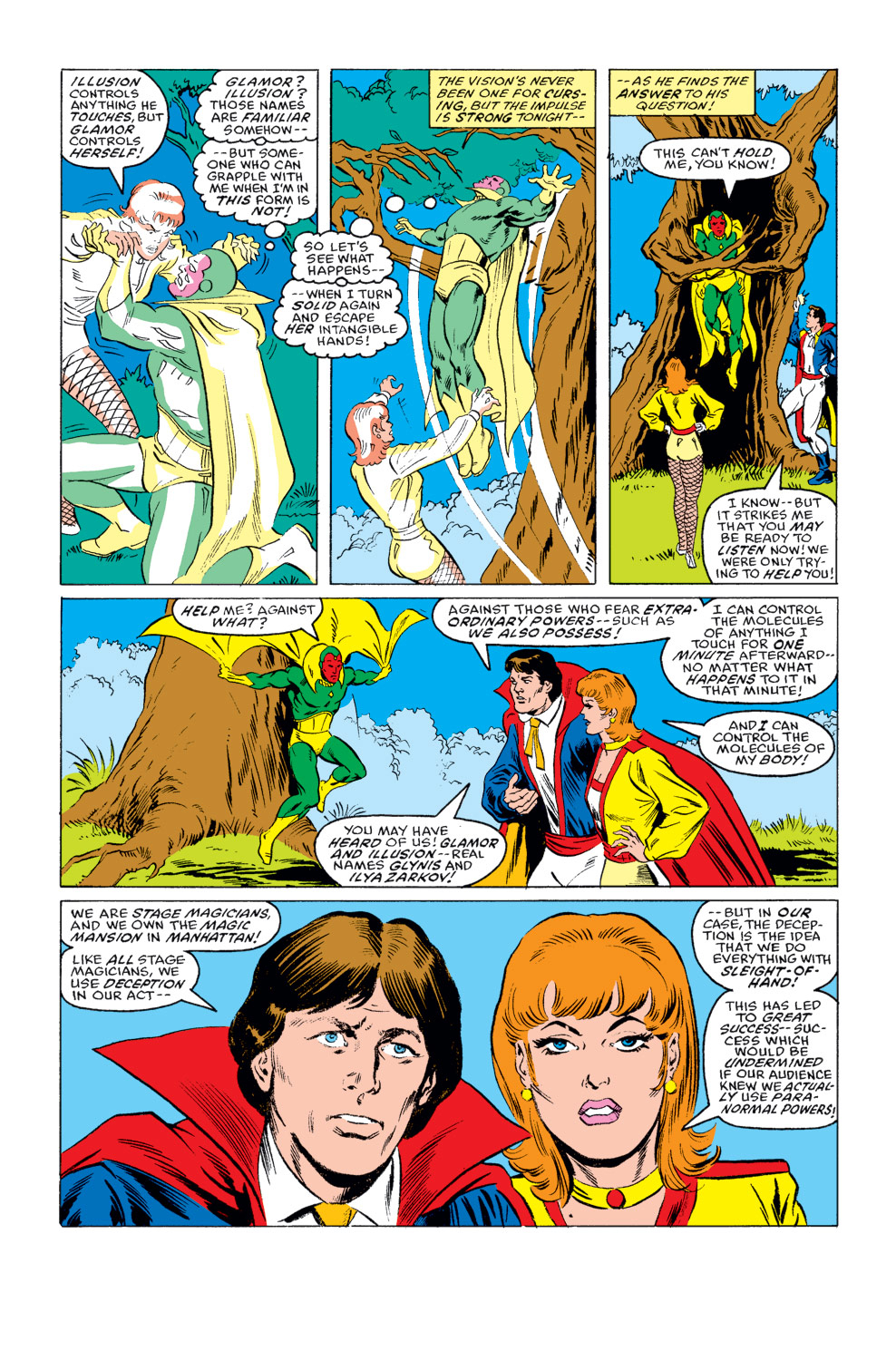 Read online The Vision and the Scarlet Witch (1985) comic -  Issue #4 - 20