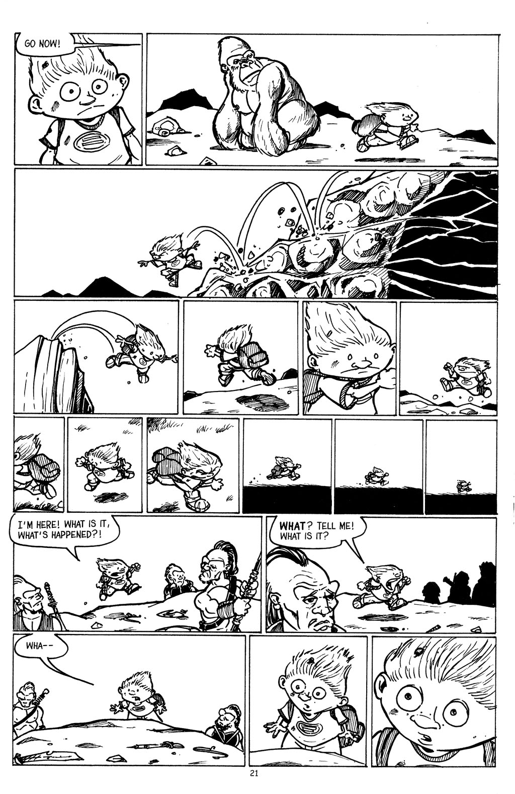 Read online The Adventures of Barry Ween, Boy Genius 3: Monkey Tales comic -  Issue #6 - 23