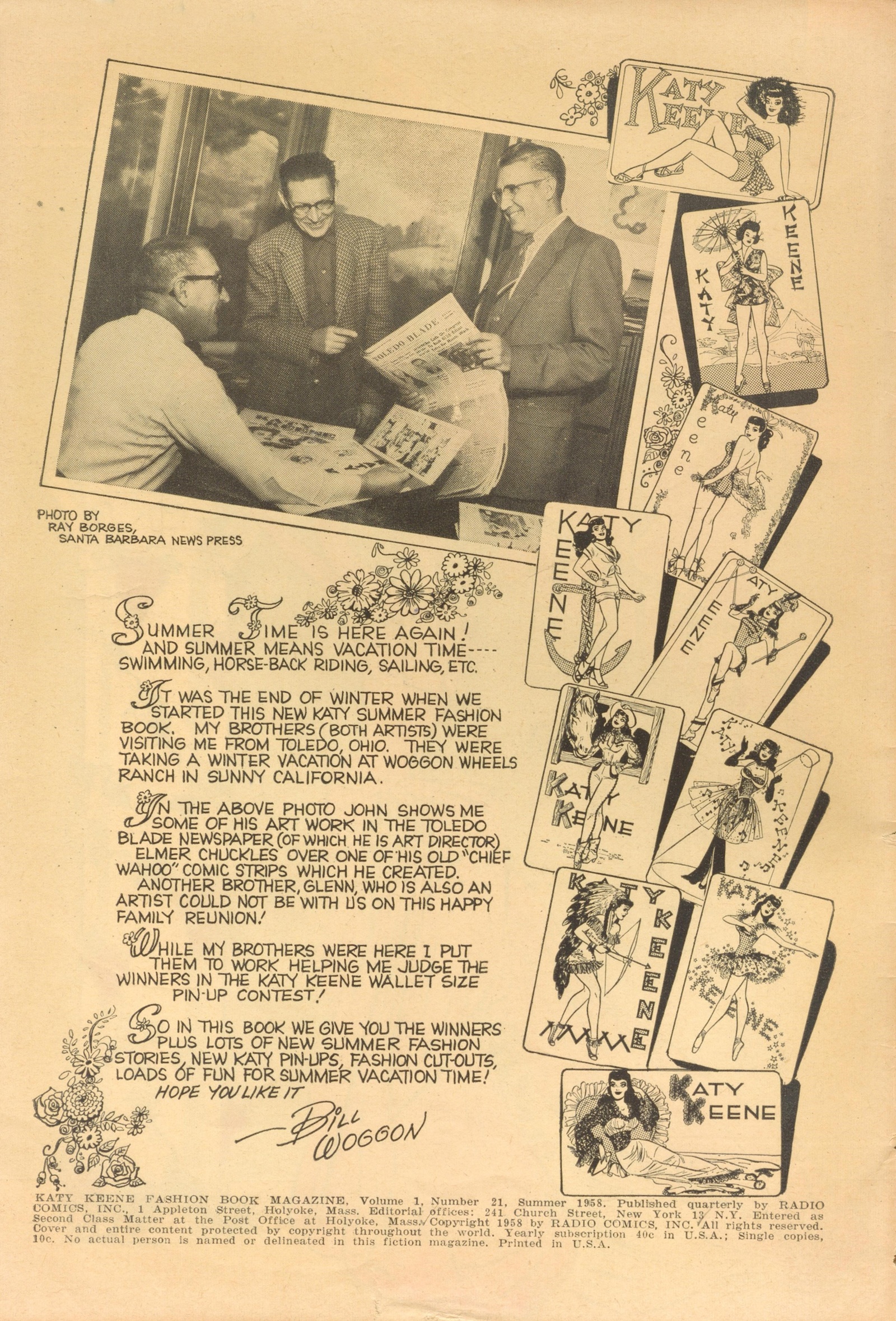 Read online Katy Keene Fashion Book comic -  Issue #21 - 2