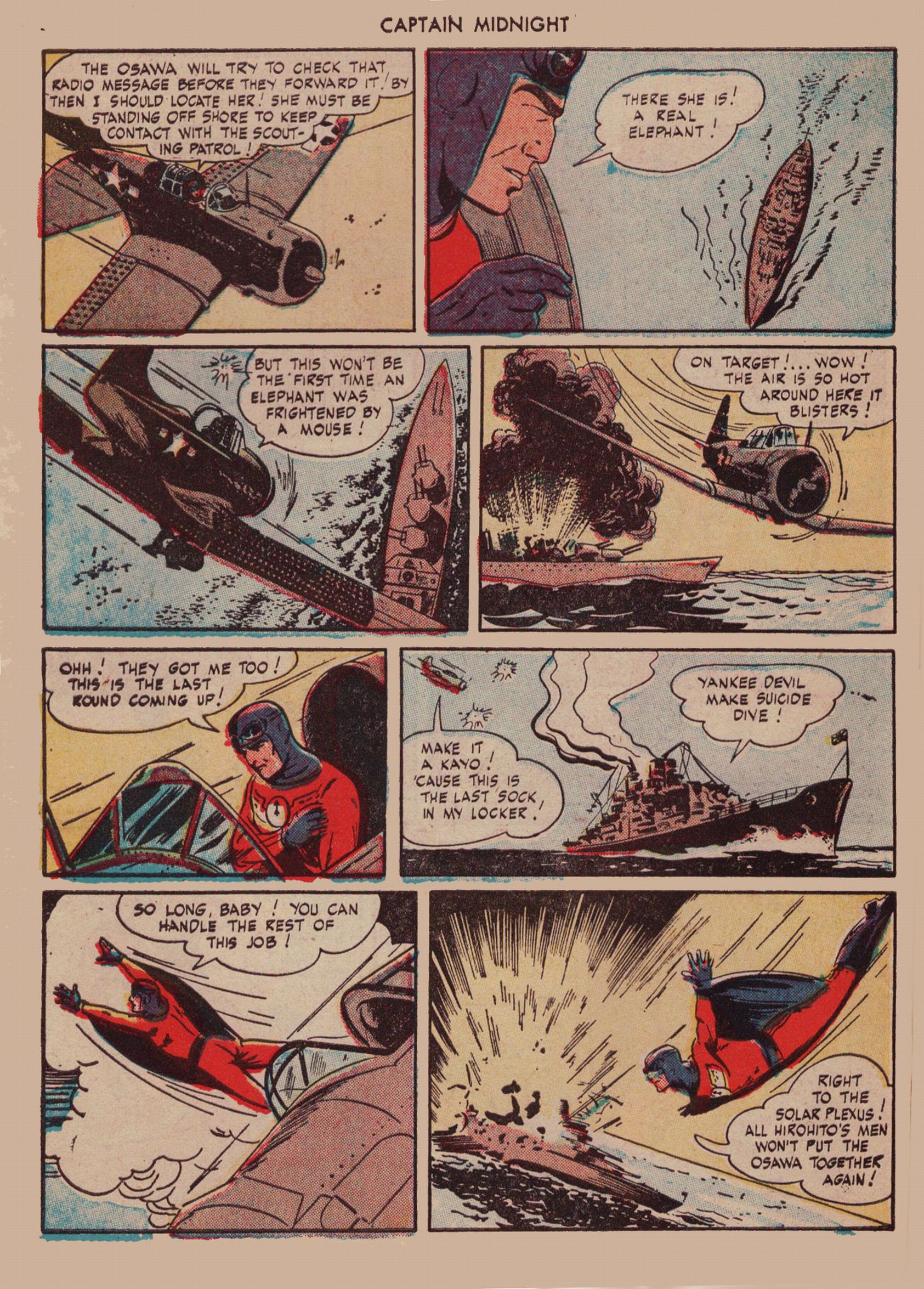 Read online Captain Midnight (1942) comic -  Issue #41 - 22