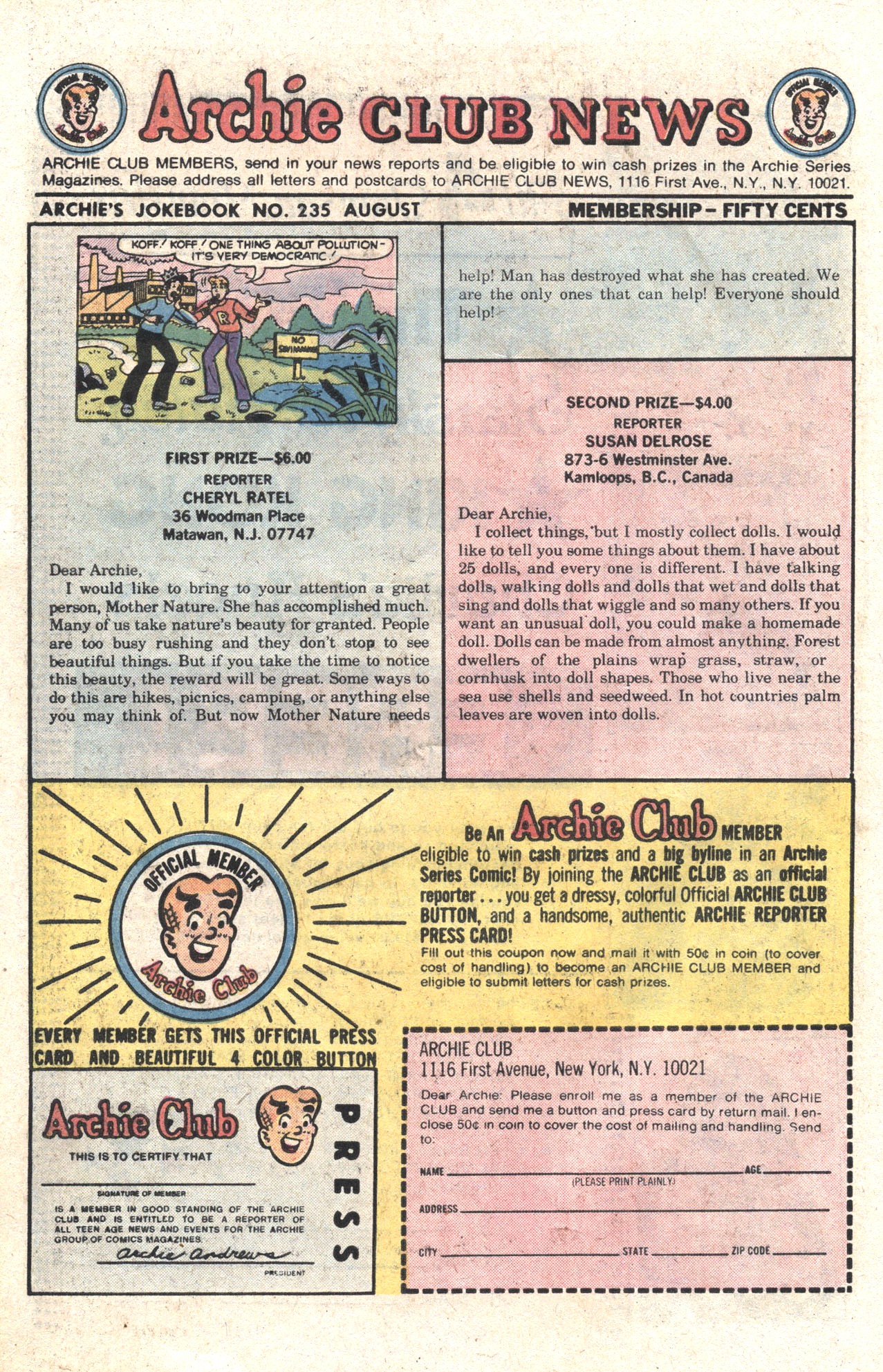 Read online Archie's Joke Book Magazine comic -  Issue #235 - 26