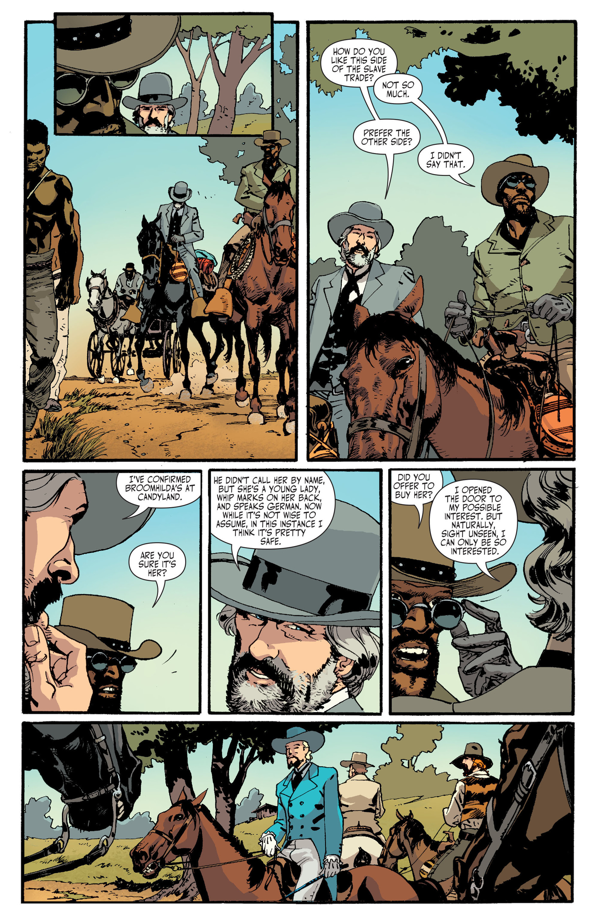 Read online Django Unchained comic -  Issue #4 - 29